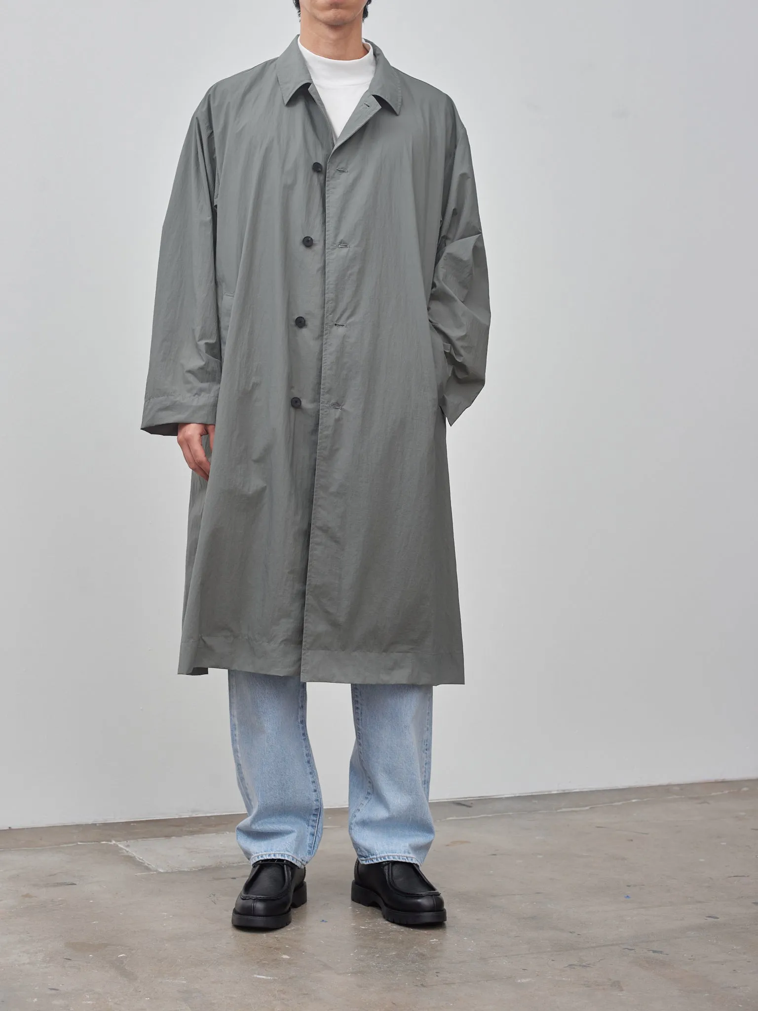 Travel Nylon Packable Coat - Green sold by Namu Shop product image thumbnail 3