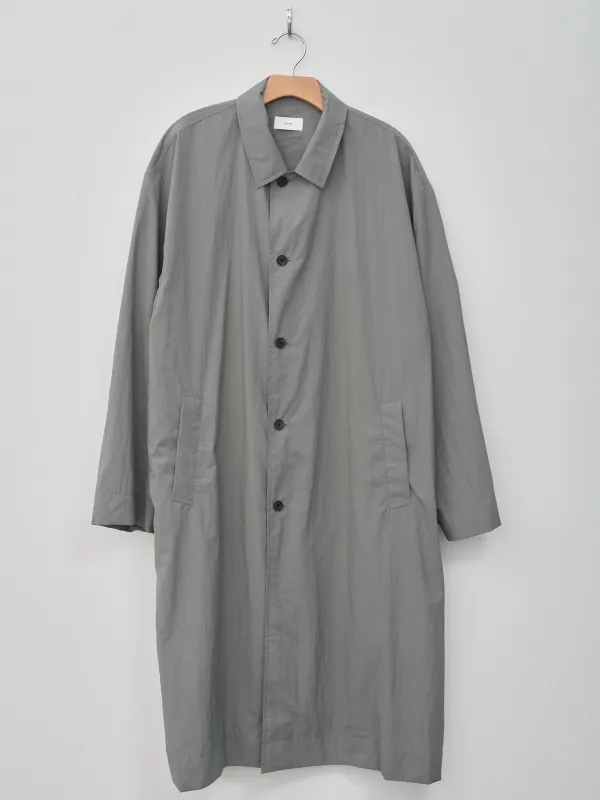 Travel Nylon Packable Coat - Green made by ATON