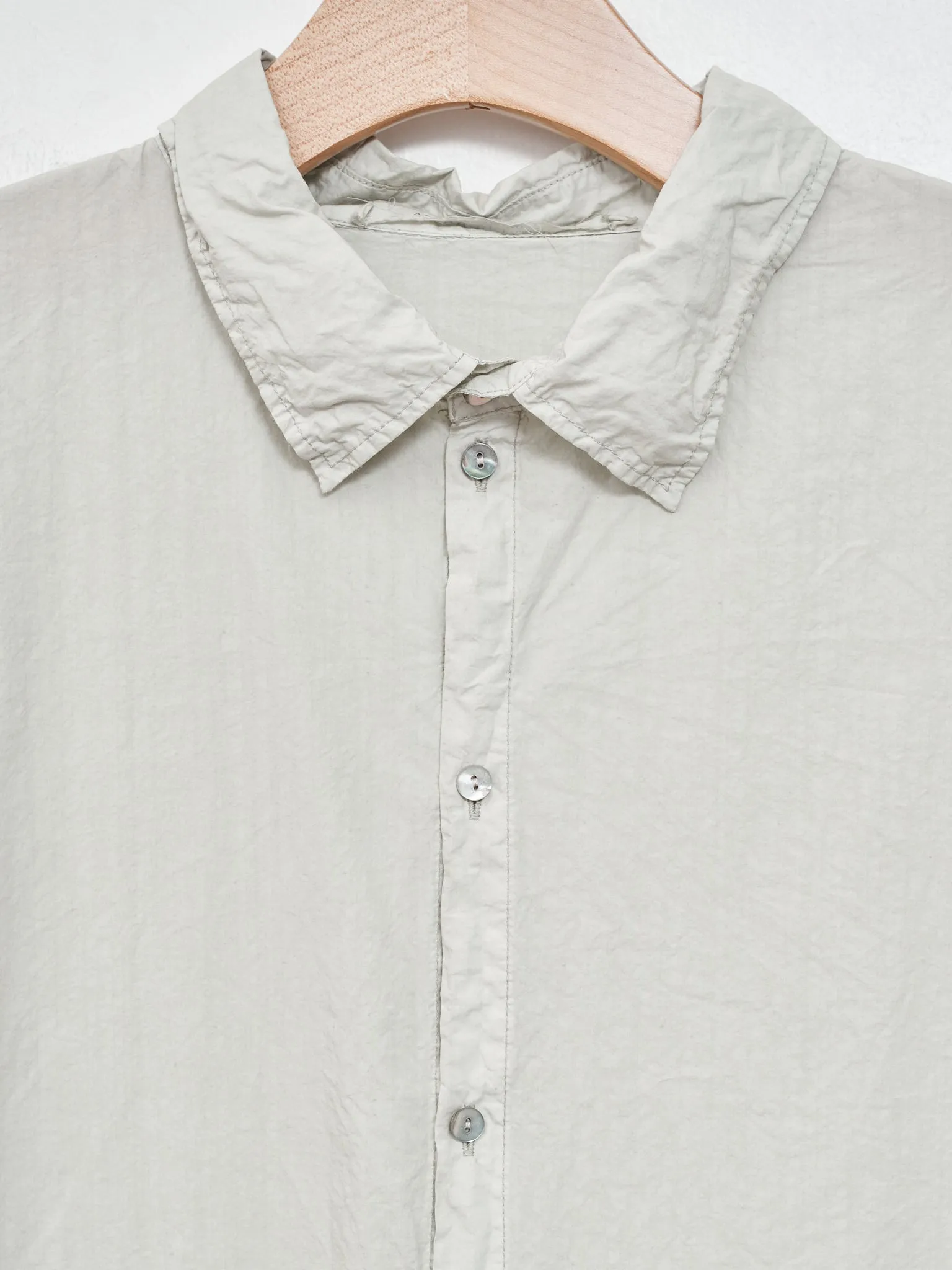 Unisex Collar Shirt TC - Almond sold by Namu Shop product image thumbnail 5