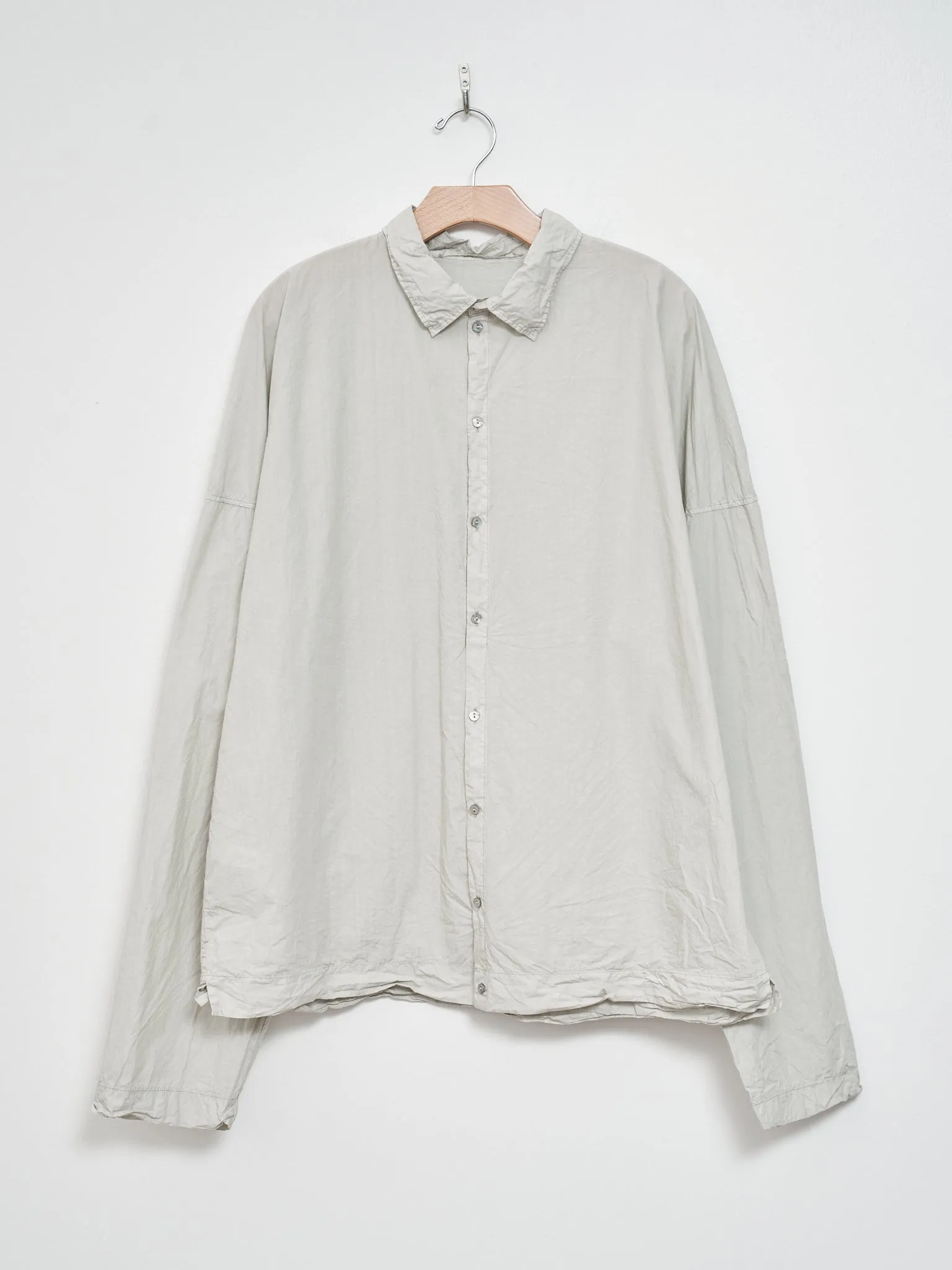Unisex Collar Shirt TC - Almond sold by Namu Shop