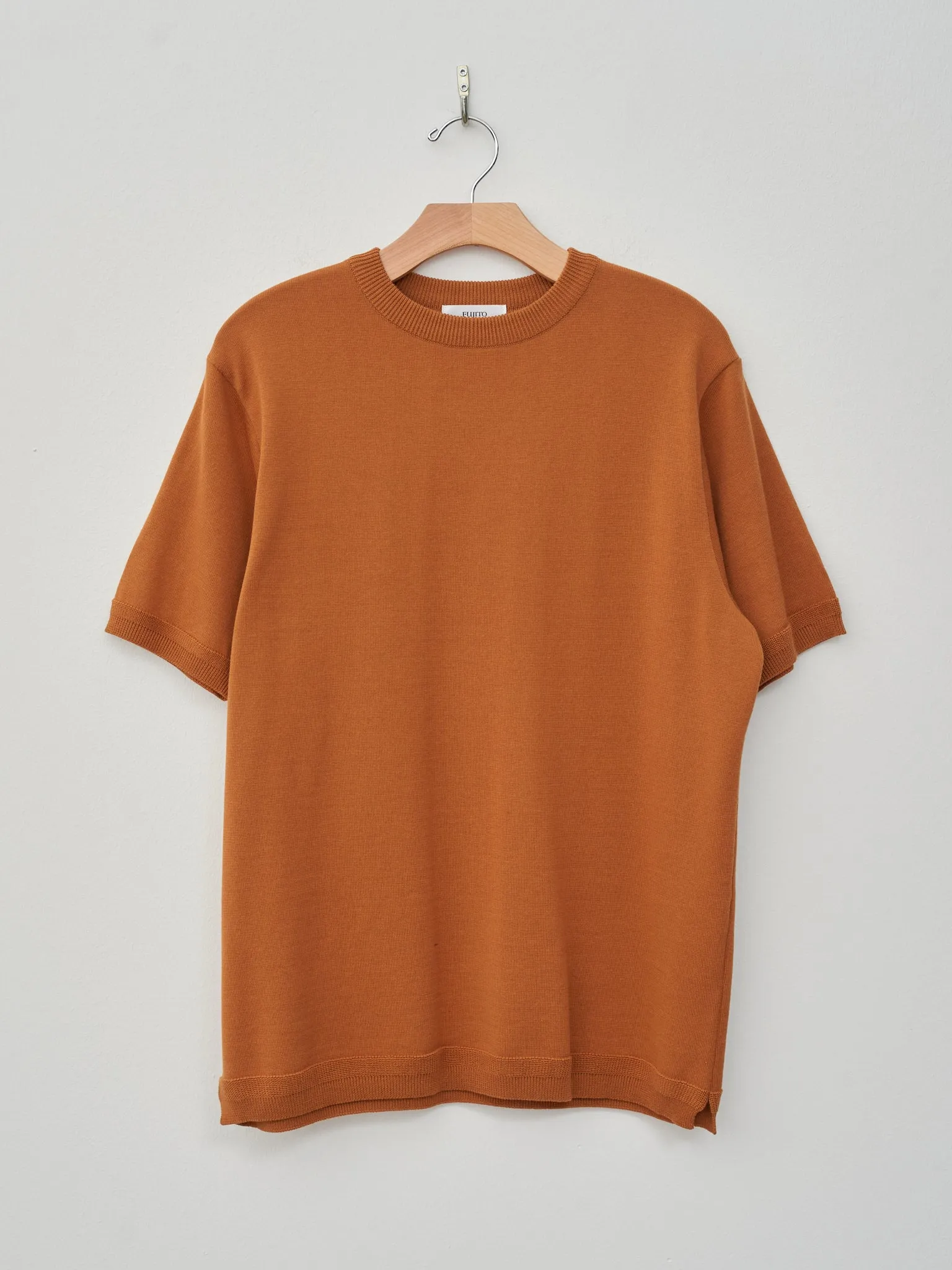 C/N Knit T-Shirt - Brown Gold sold by Namu Shop
