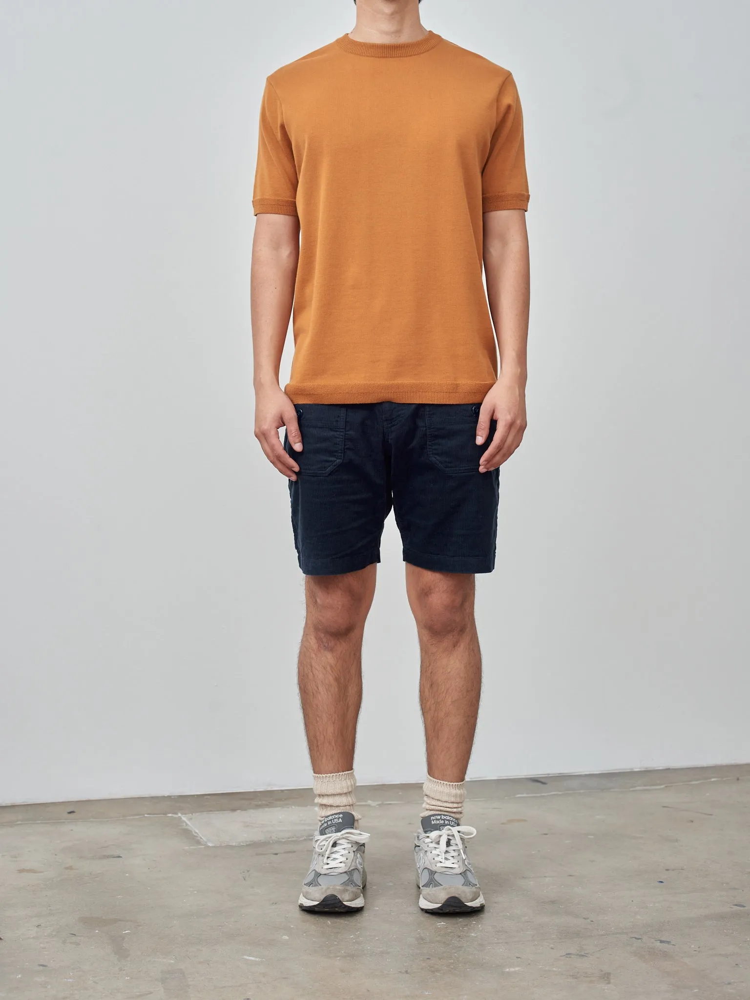 C/N Knit T-Shirt - Brown Gold sold by Namu Shop product image thumbnail 2