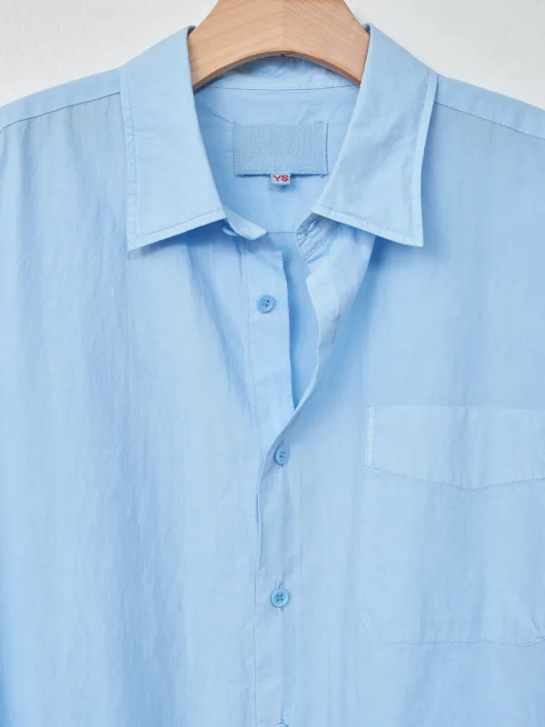 Regular Collar Shirt - Sky Blue made by Yoko Sakamoto