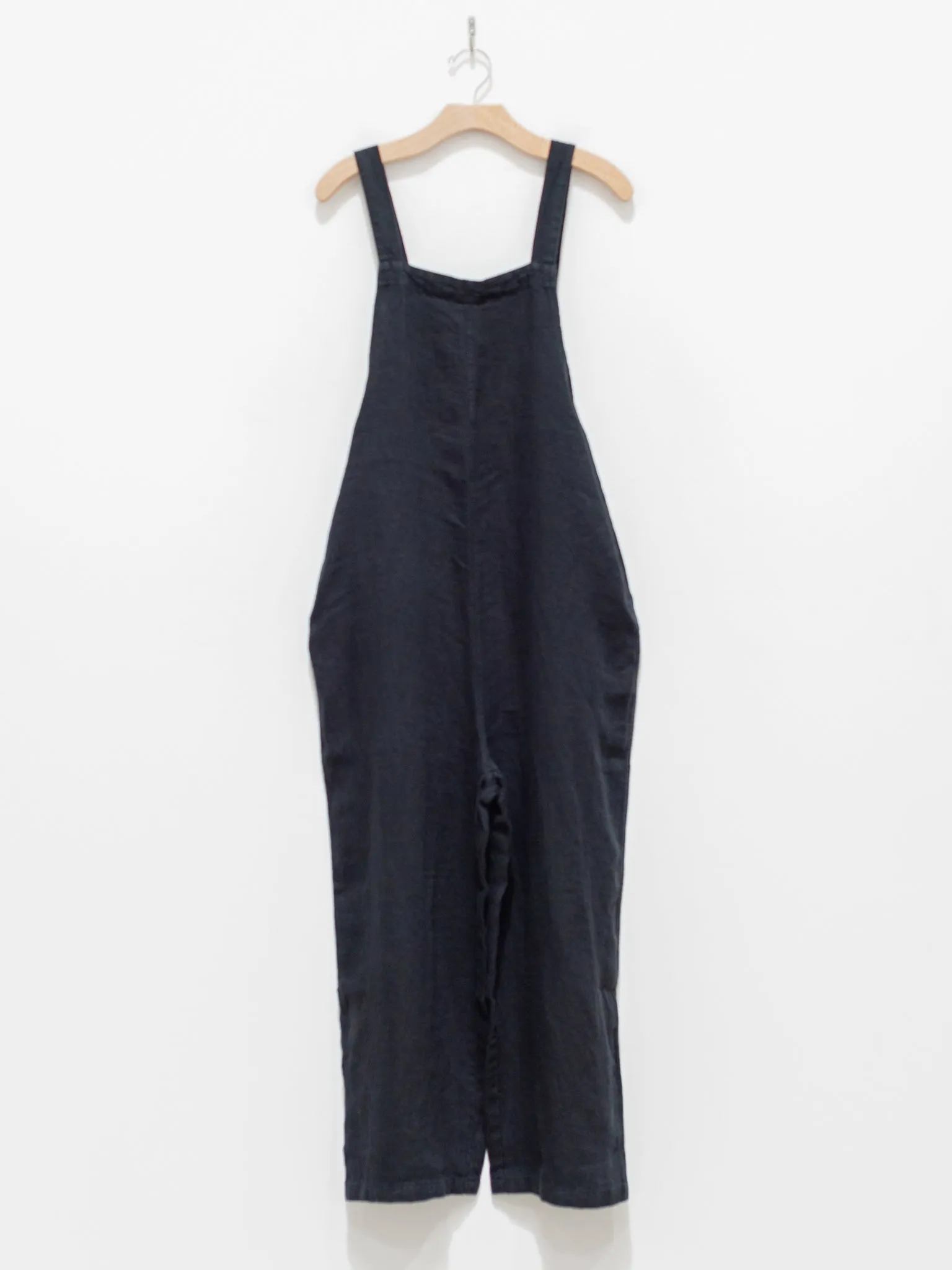 Linen Denim Overalls - Black sold by Namu Shop product image thumbnail 5