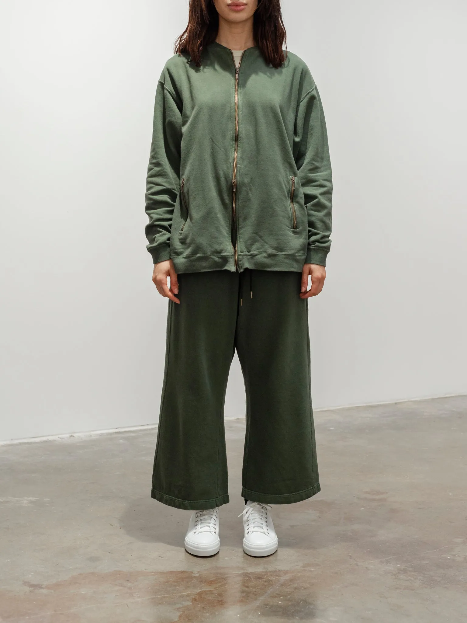 Pigment French Terry Pants - Green sold by Namu Shop product image thumbnail 5