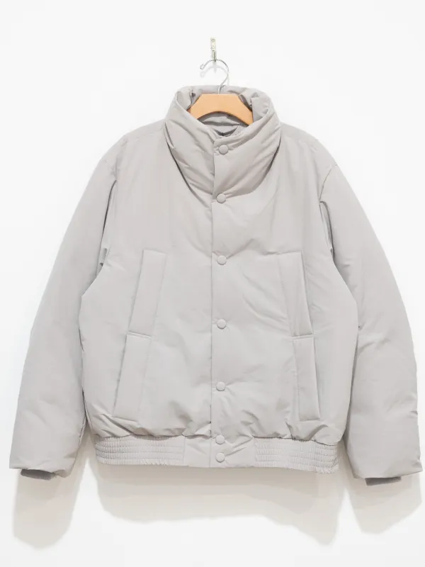 Varsity Down Jacket - Gray sold by Namu Shop