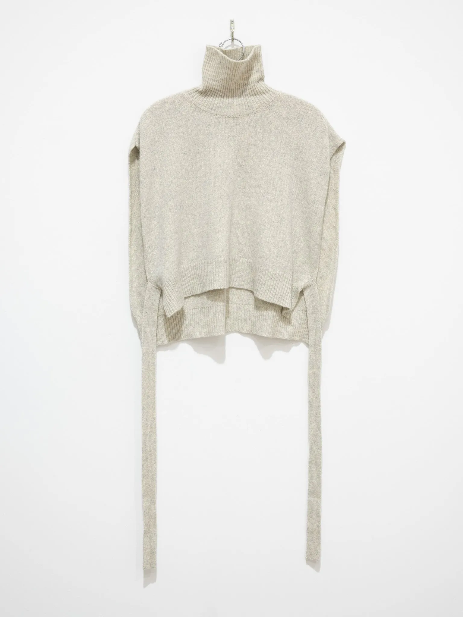 Knit Poncho - Gray sold by Namu Shop product image thumbnail 5