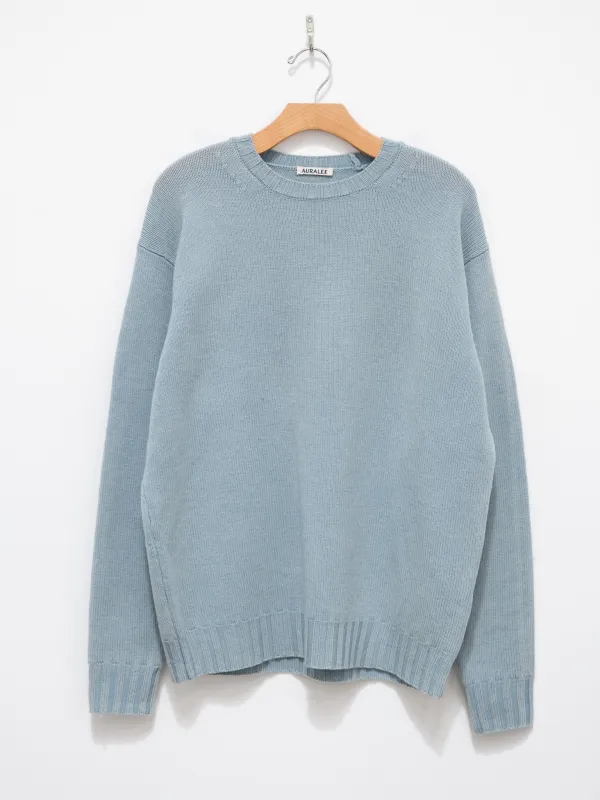 Washed French Merino Knit P/O - Light Blue sold by Namu Shop