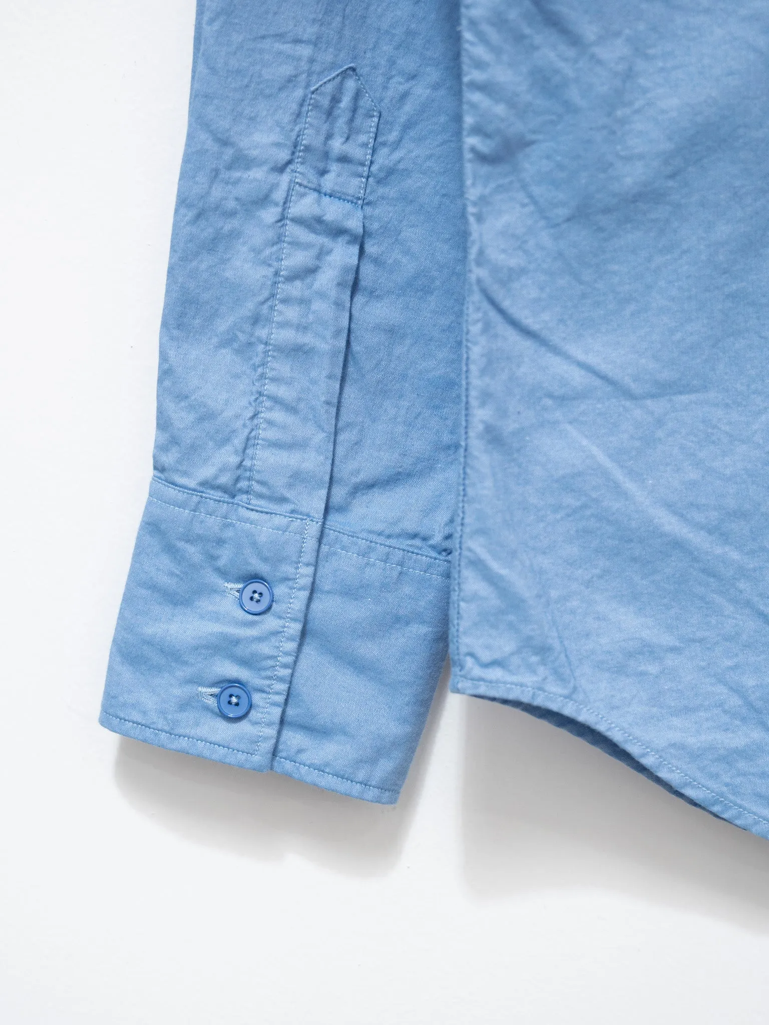 Western Shirt - Blue Chambray sold by Namu Shop product image thumbnail 5