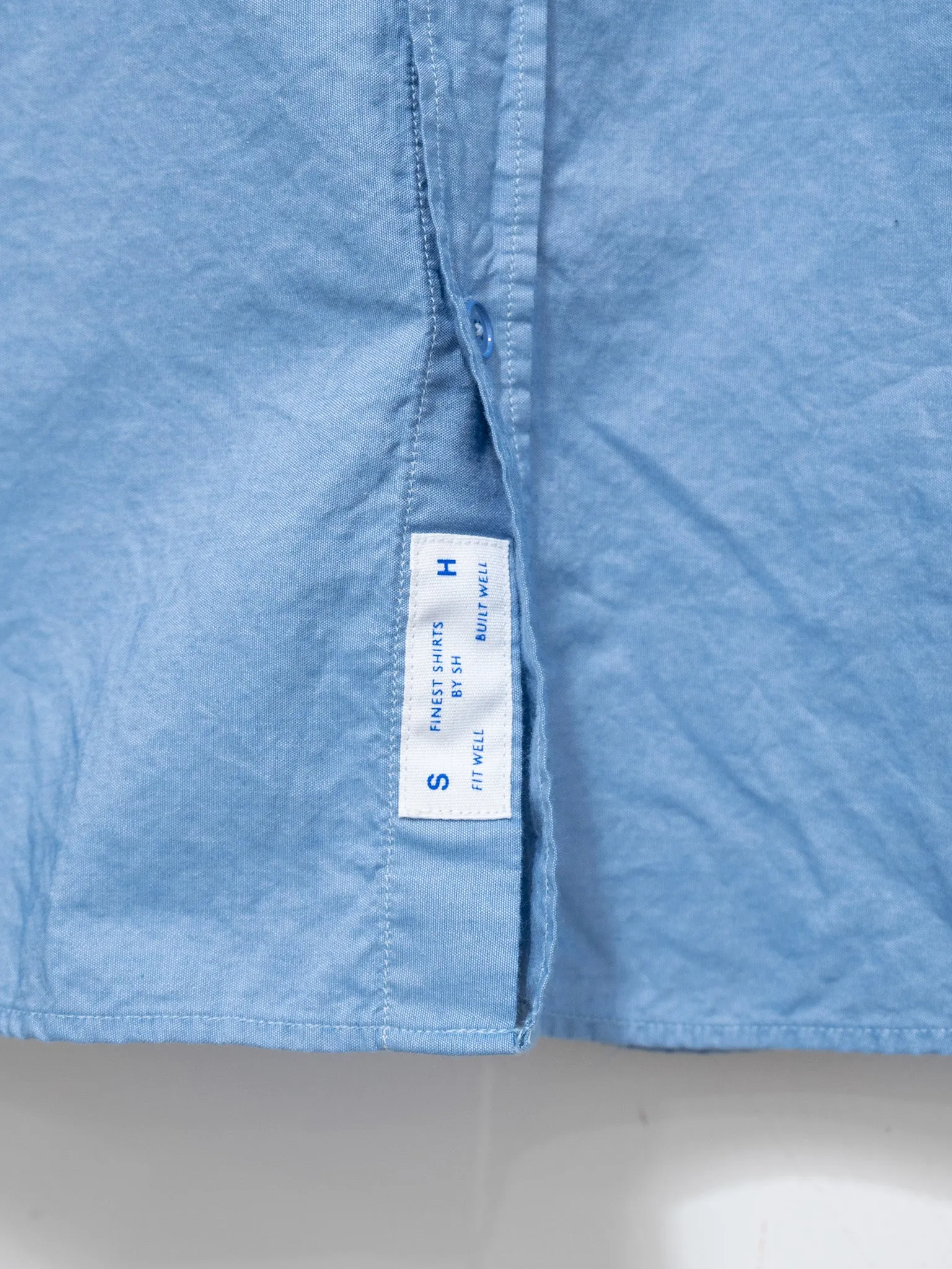 Western Shirt - Blue Chambray sold by Namu Shop product image thumbnail 4