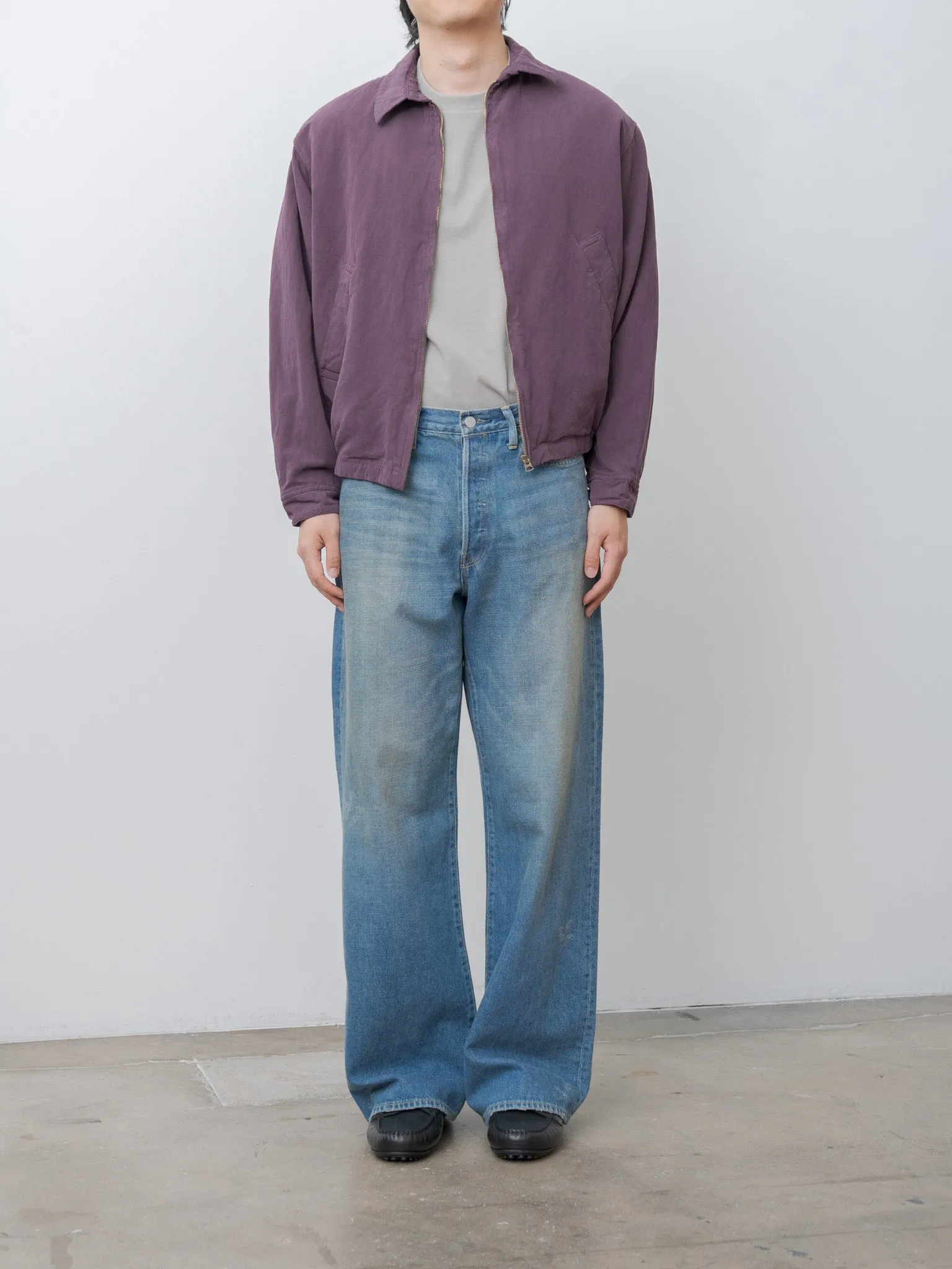 Gaba Zip Blouson - Violet sold by Namu Shop product image thumbnail 3