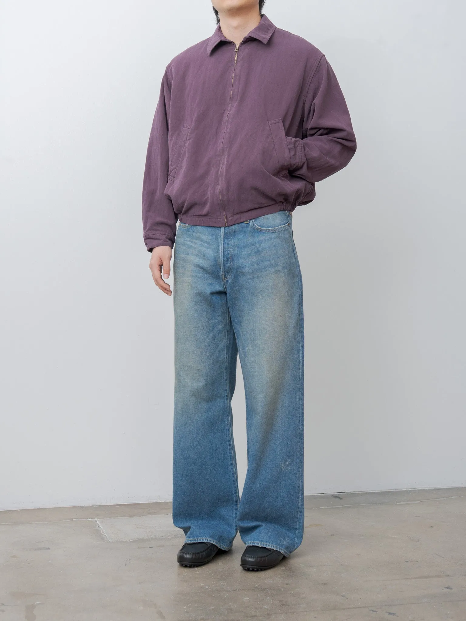 Gaba Zip Blouson - Violet sold by Namu Shop product image thumbnail 2