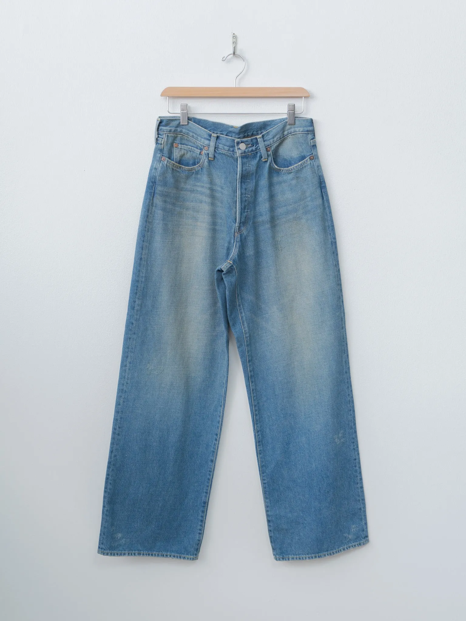 Loose Denim Jeans - Indigo sold by Namu Shop