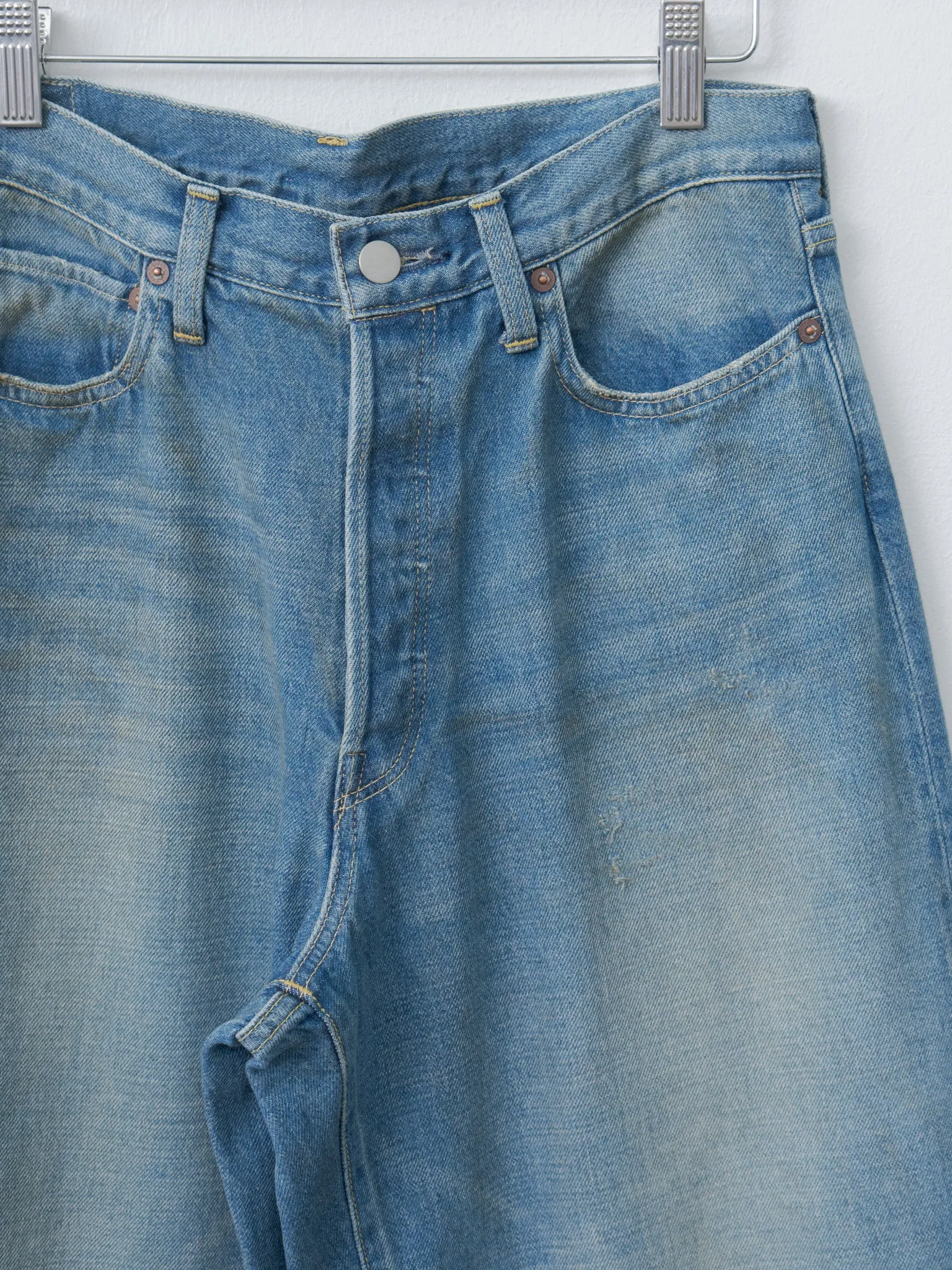 Loose Denim Jeans - Indigo sold by Namu Shop product image thumbnail 5