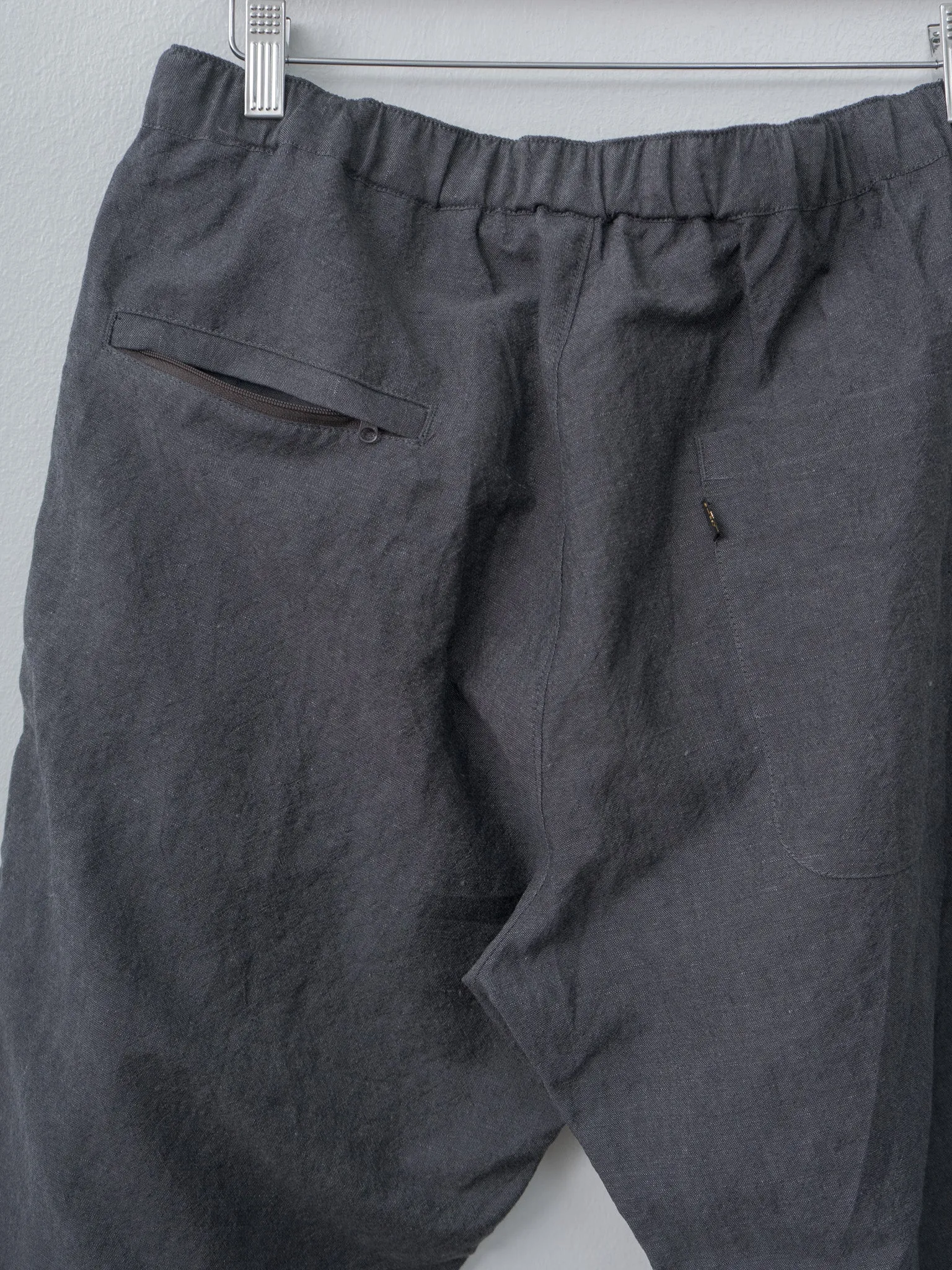 N.O.Un Beltless Pants - Charcoal sold by Namu Shop product image thumbnail 4
