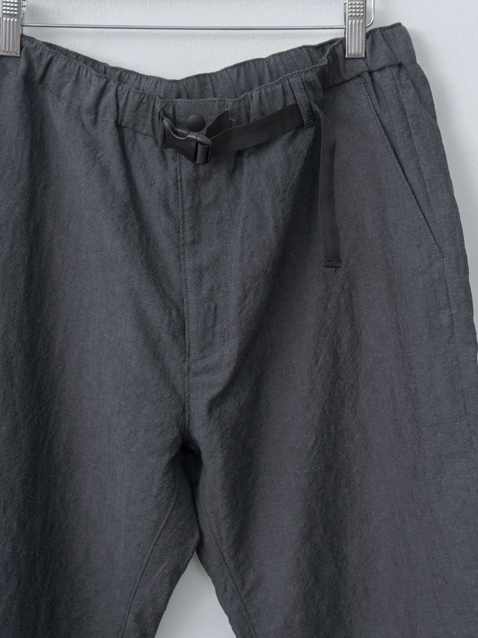 N.O.Un Beltless Pants - Charcoal sold by Namu Shop product image thumbnail 2