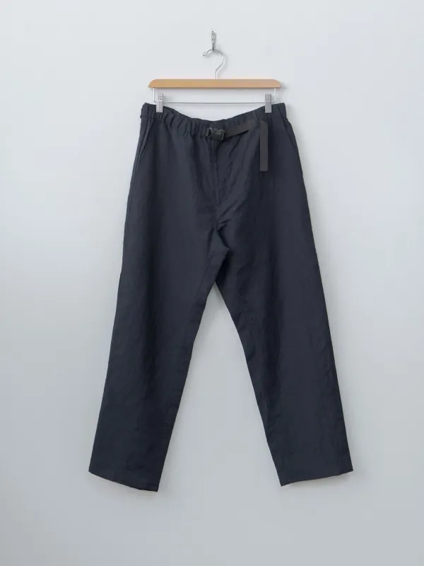 N.O.Un Beltless Pants - Dark Navy made by Fujito