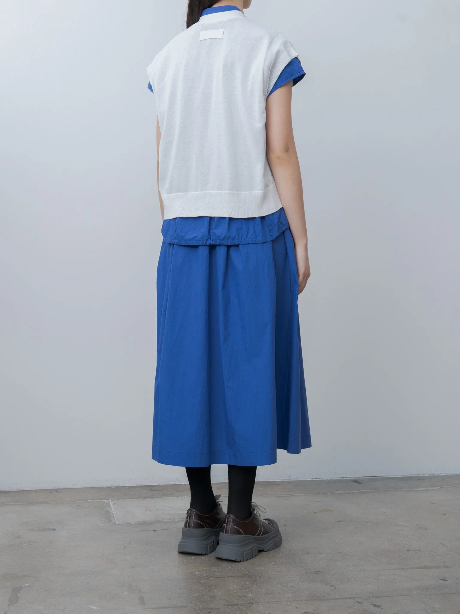 WIND Knit Vest - White sold by Namu Shop product image thumbnail 4