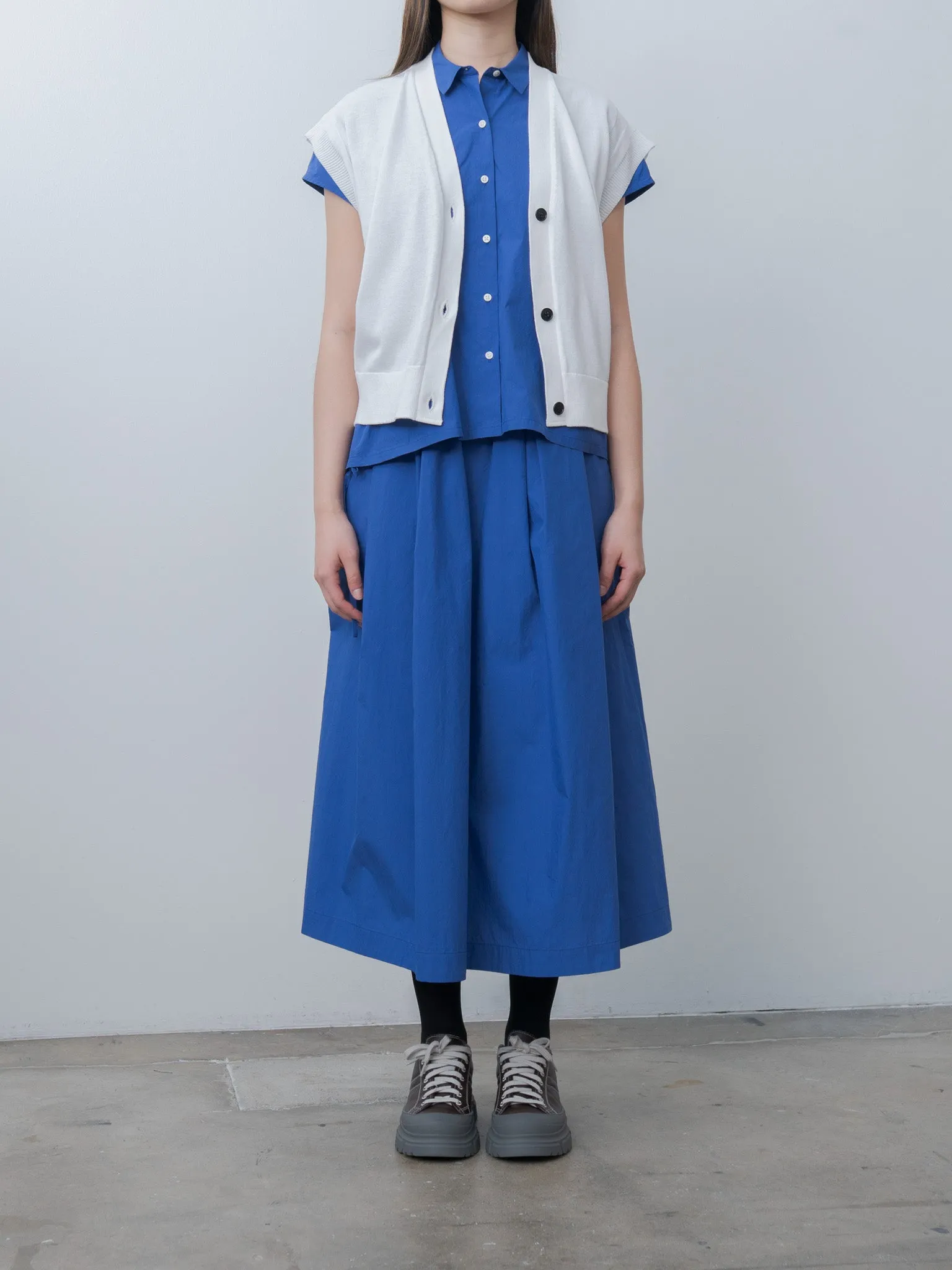 WIND Knit Vest - White sold by Namu Shop product image thumbnail 3