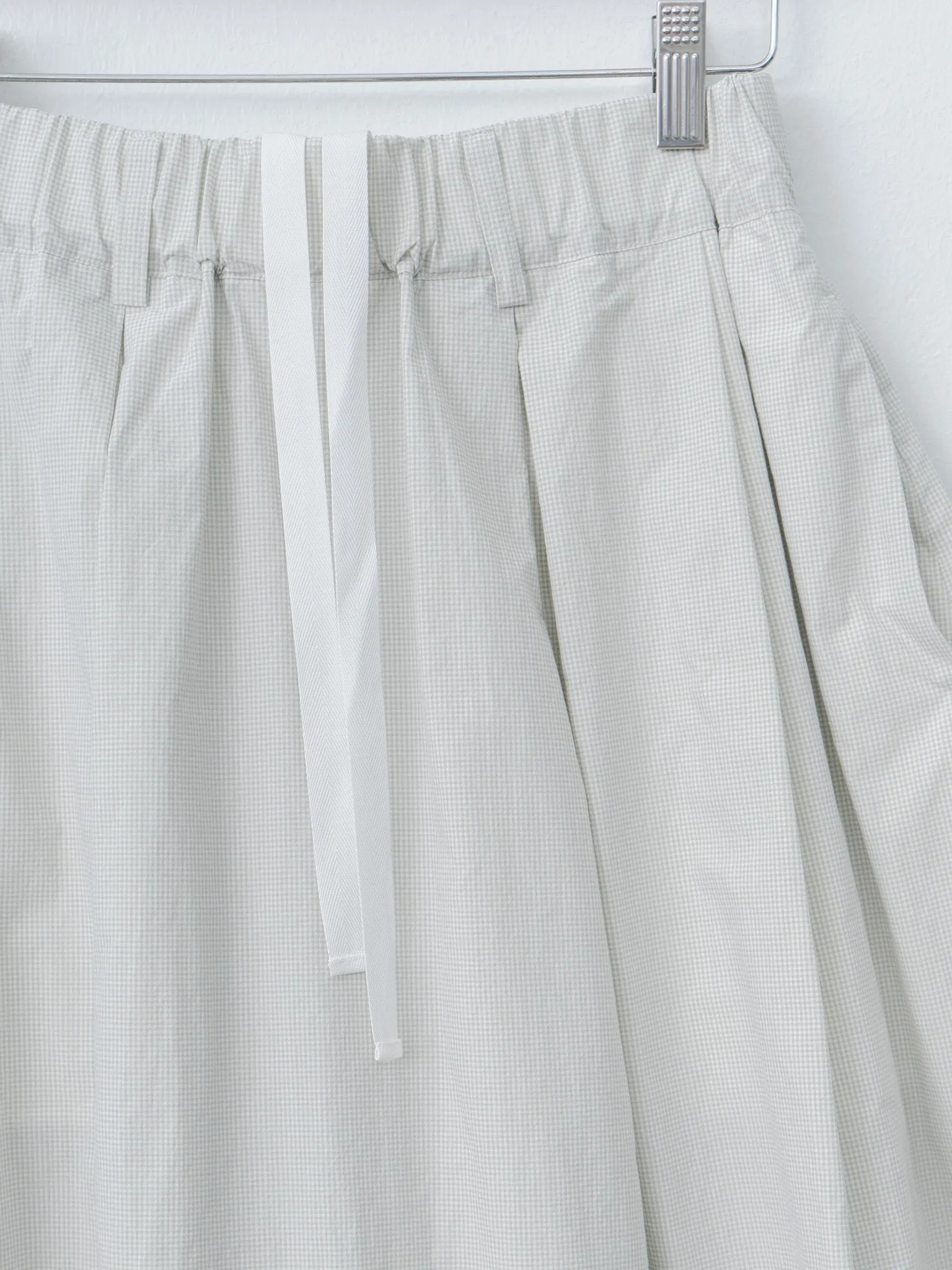 MIRA-W Skirt - Khaki Check sold by Namu Shop product image thumbnail 2