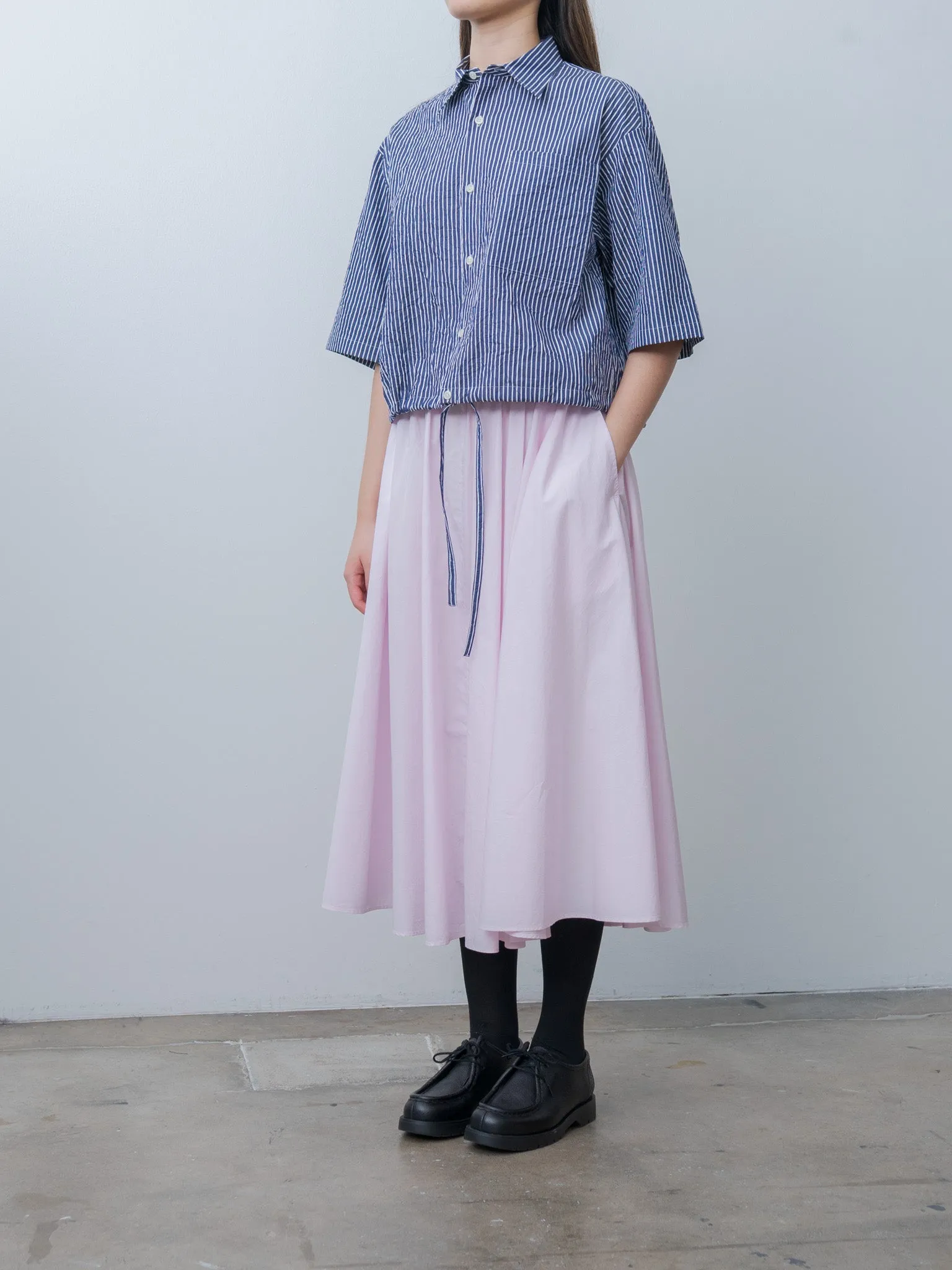 LINDA-CC Shirt - Navy Stripe sold by Namu Shop product image thumbnail 5