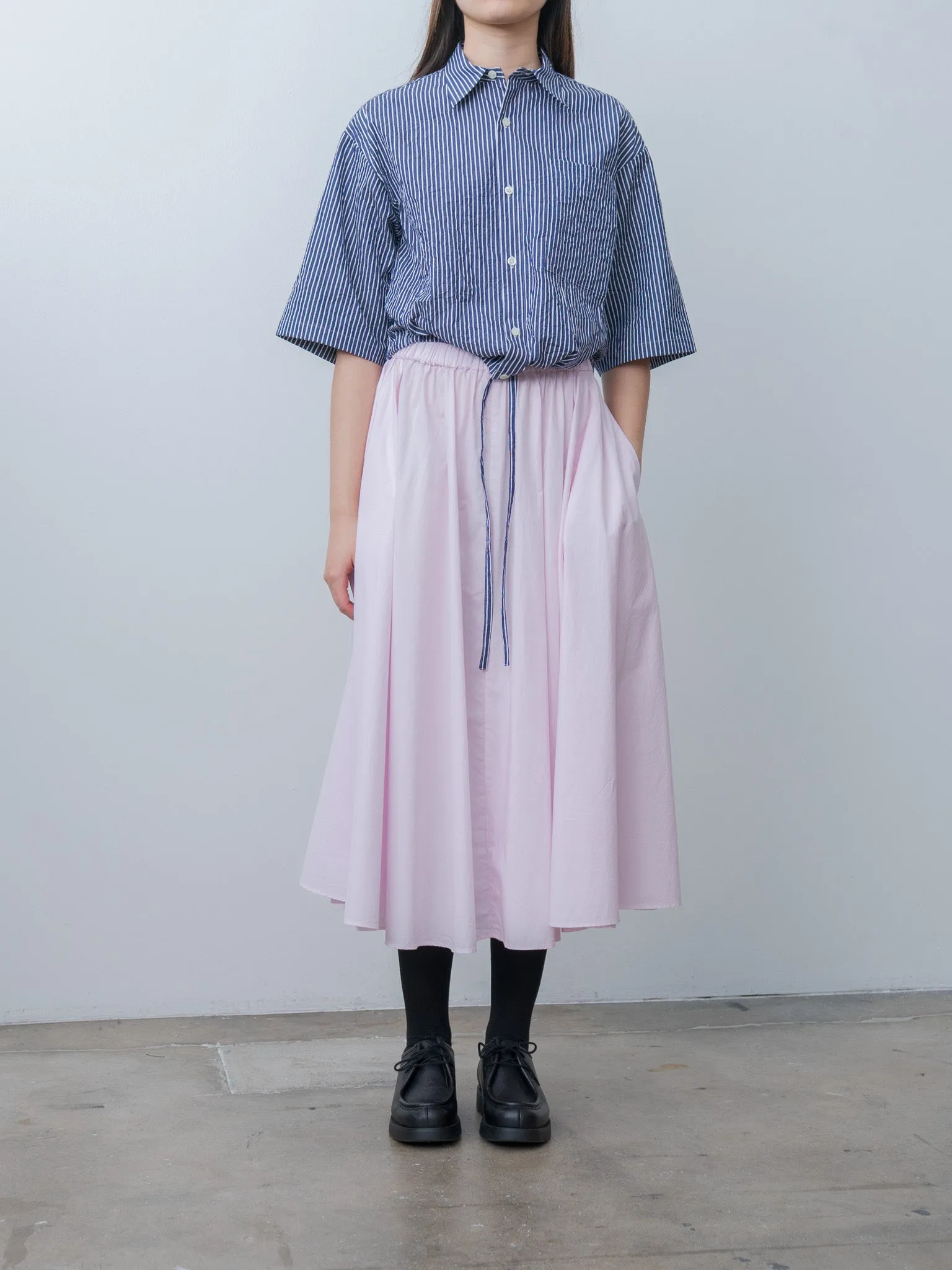 LINDA-CC Shirt - Navy Stripe sold by Namu Shop product image thumbnail 4