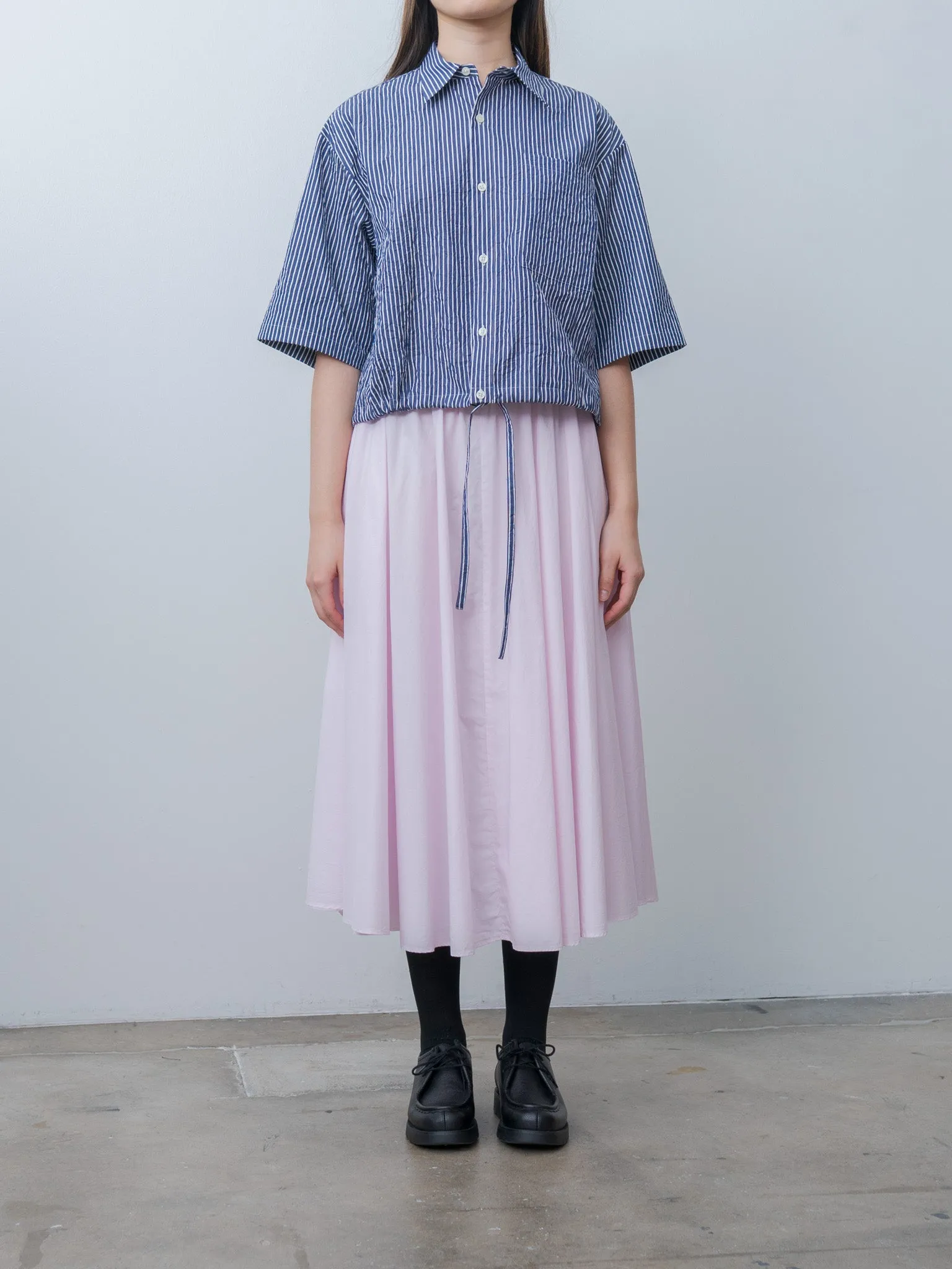 LINDA-CC Shirt - Navy Stripe sold by Namu Shop product image thumbnail 3