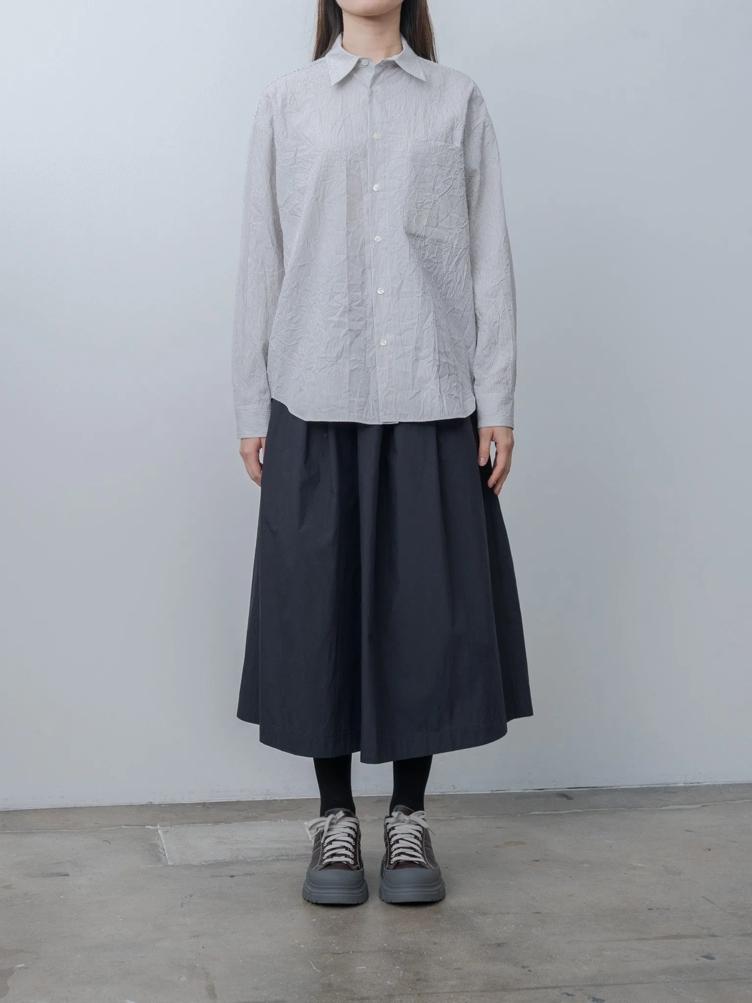 CLEA-CC Shirt - Gray Stripe sold by Namu Shop product image thumbnail 3