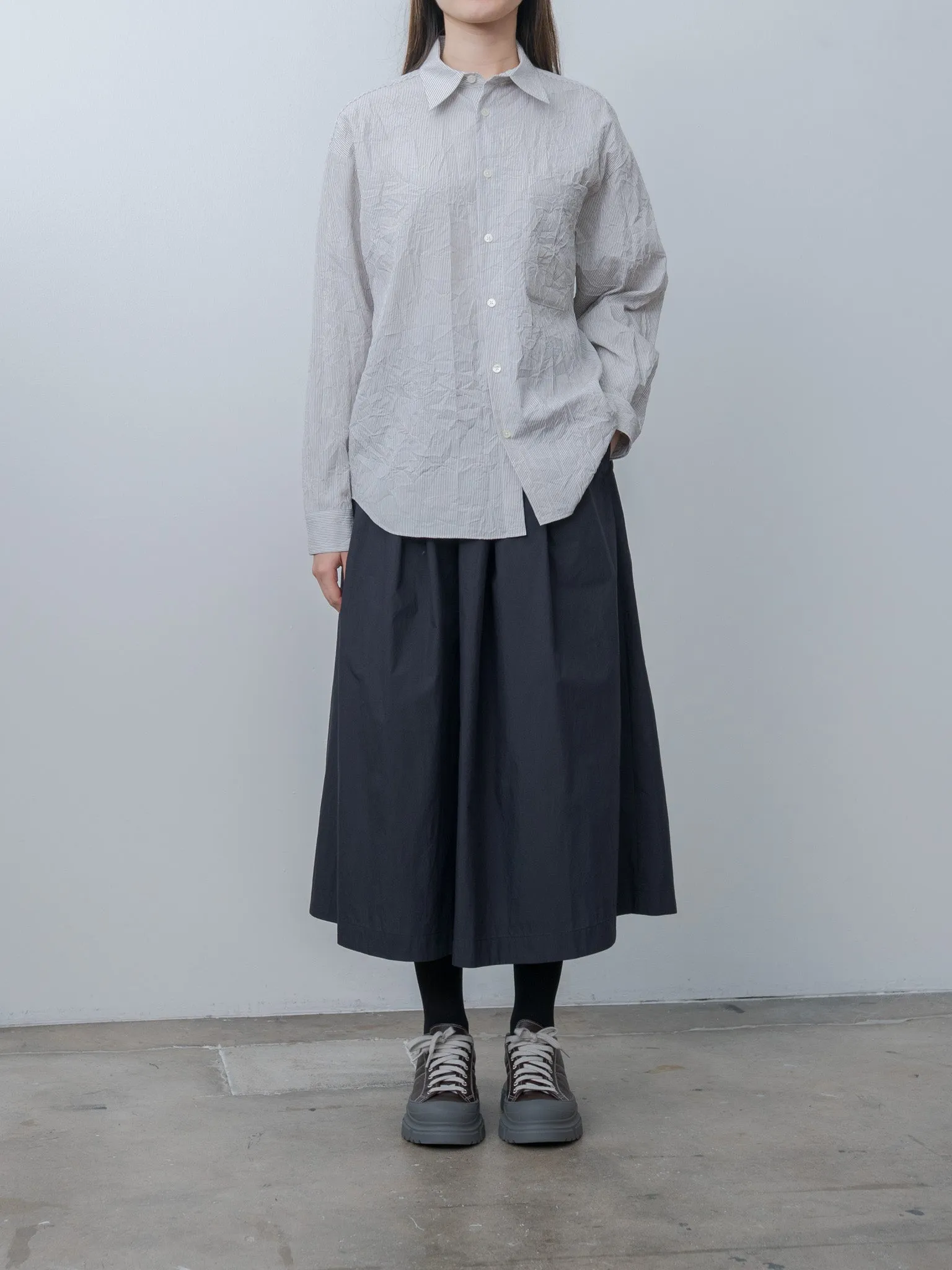 CLEA-CC Shirt - Gray Stripe sold by Namu Shop product image thumbnail 2