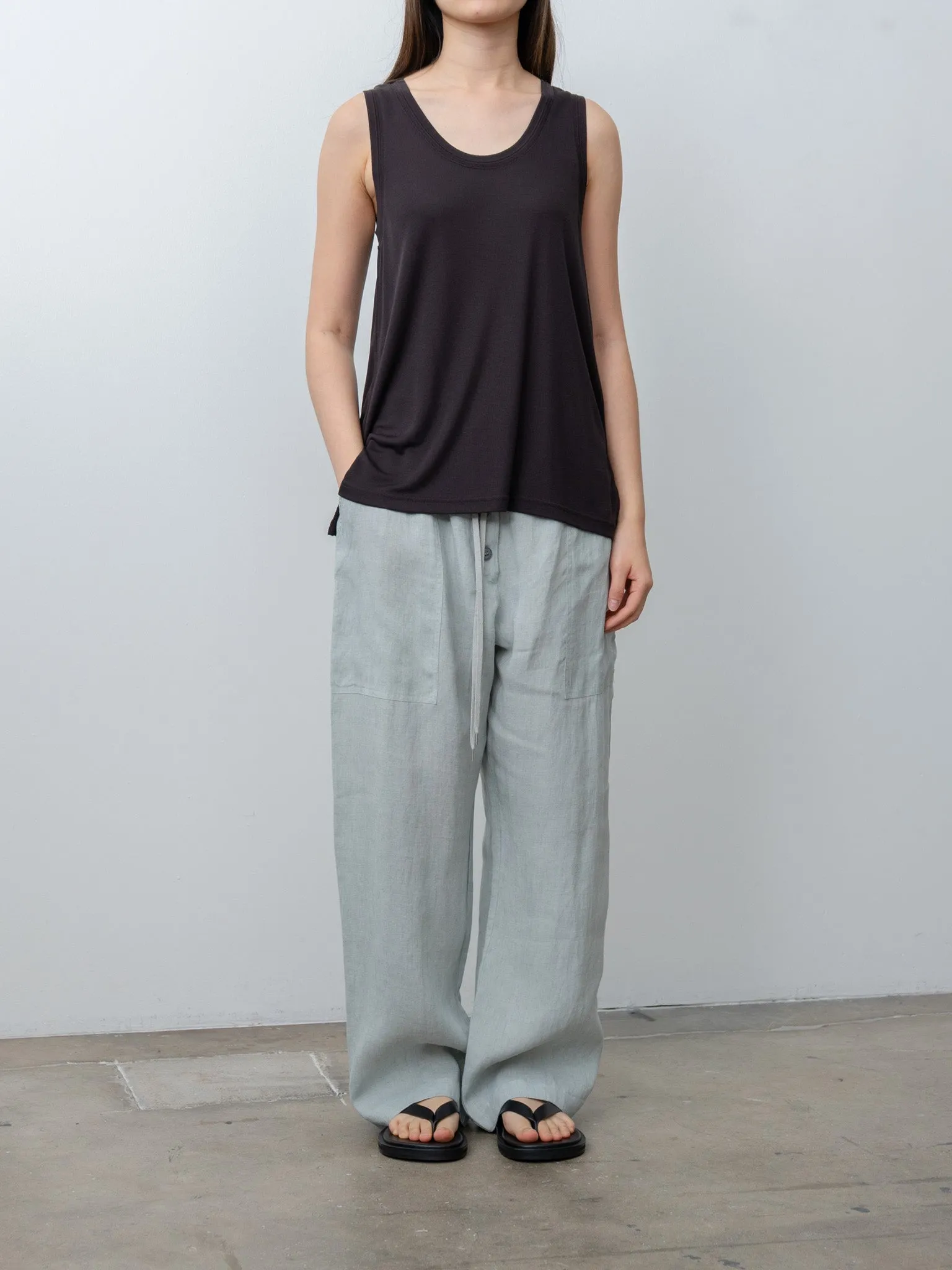 CURREN Sandals - Black sold by Namu Shop product image thumbnail 4