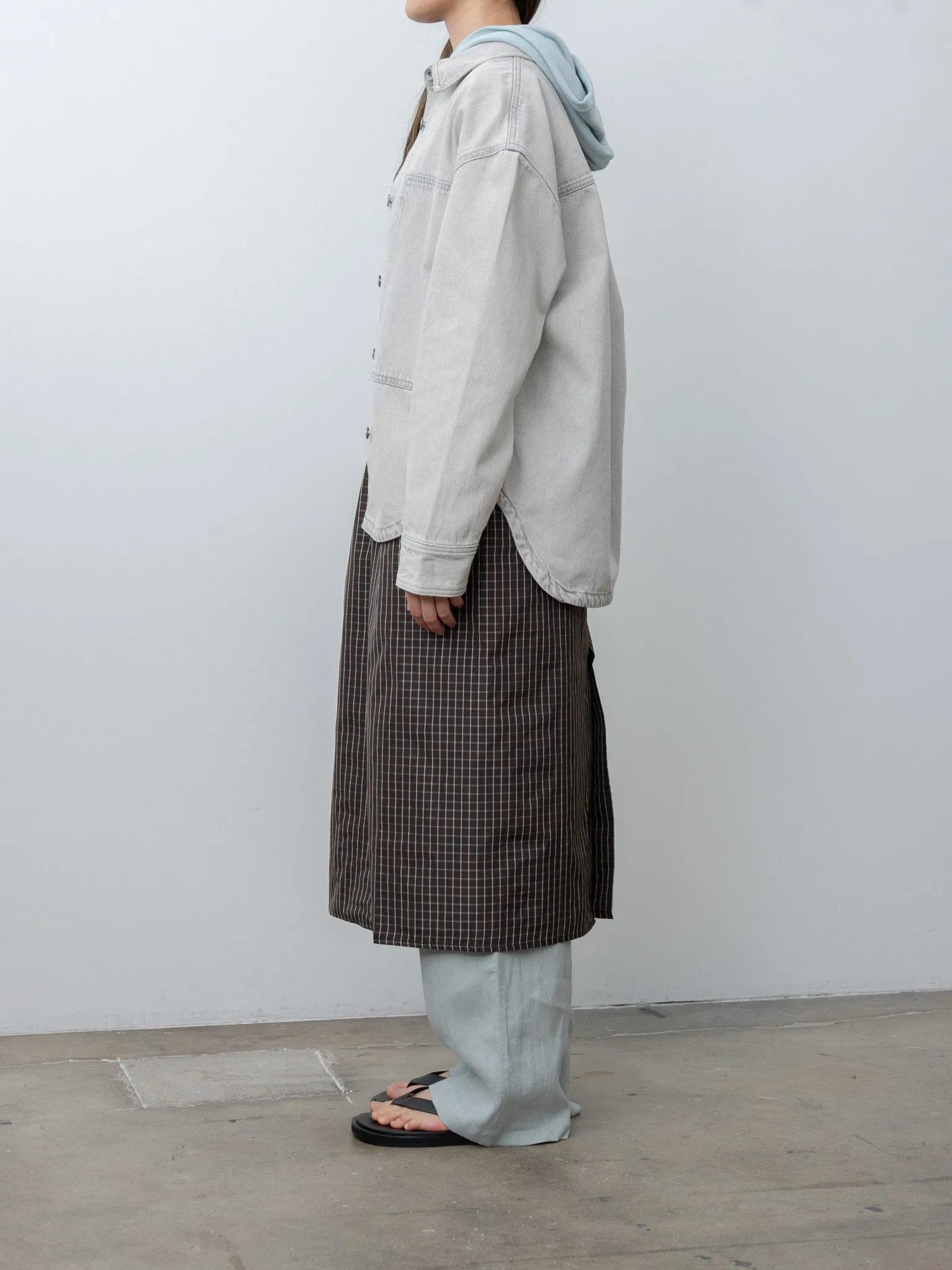 PASO Denim Overshirt - Pumice sold by Namu Shop product image thumbnail 3