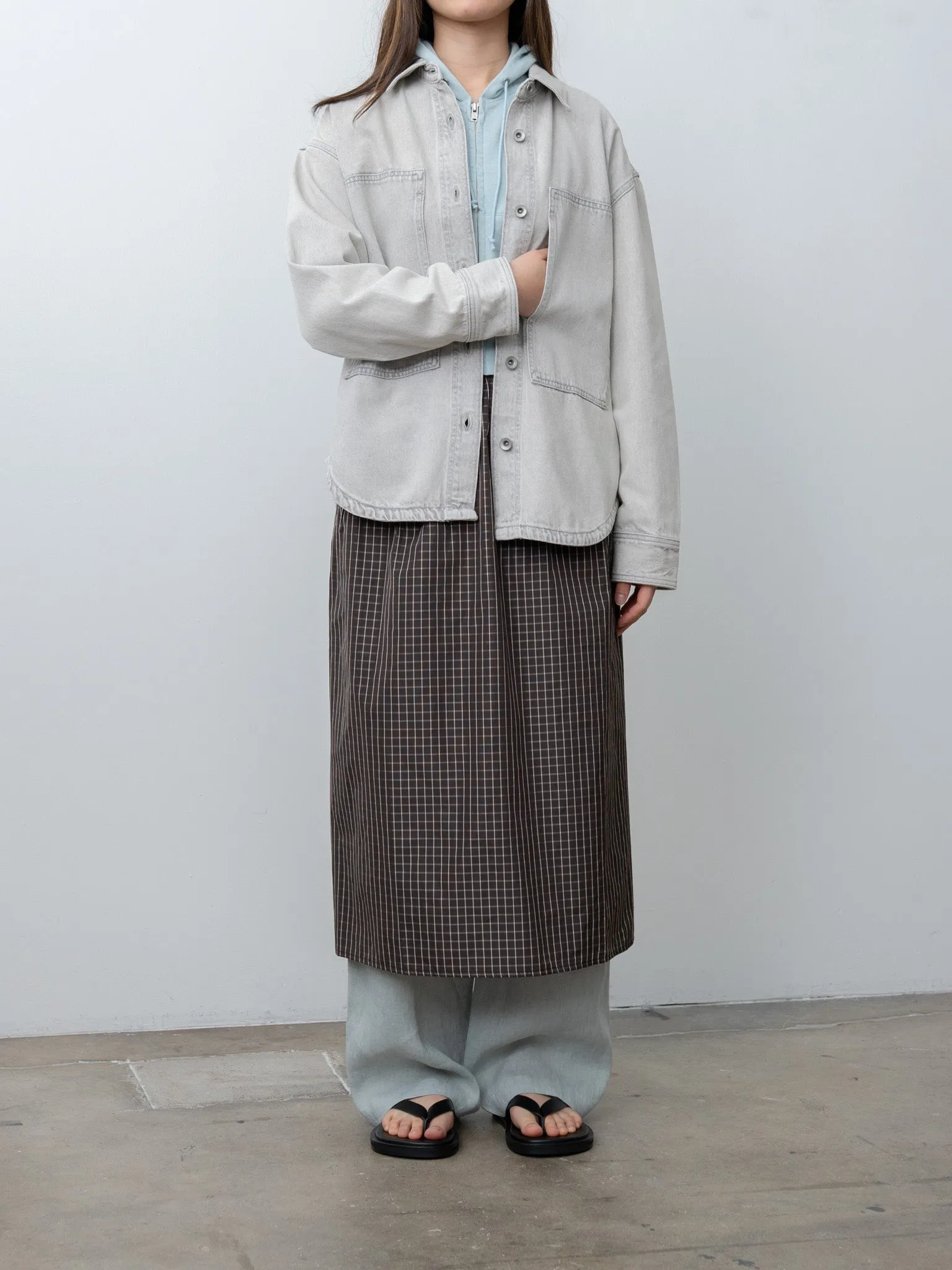 PASO Denim Overshirt - Pumice sold by Namu Shop product image thumbnail 5