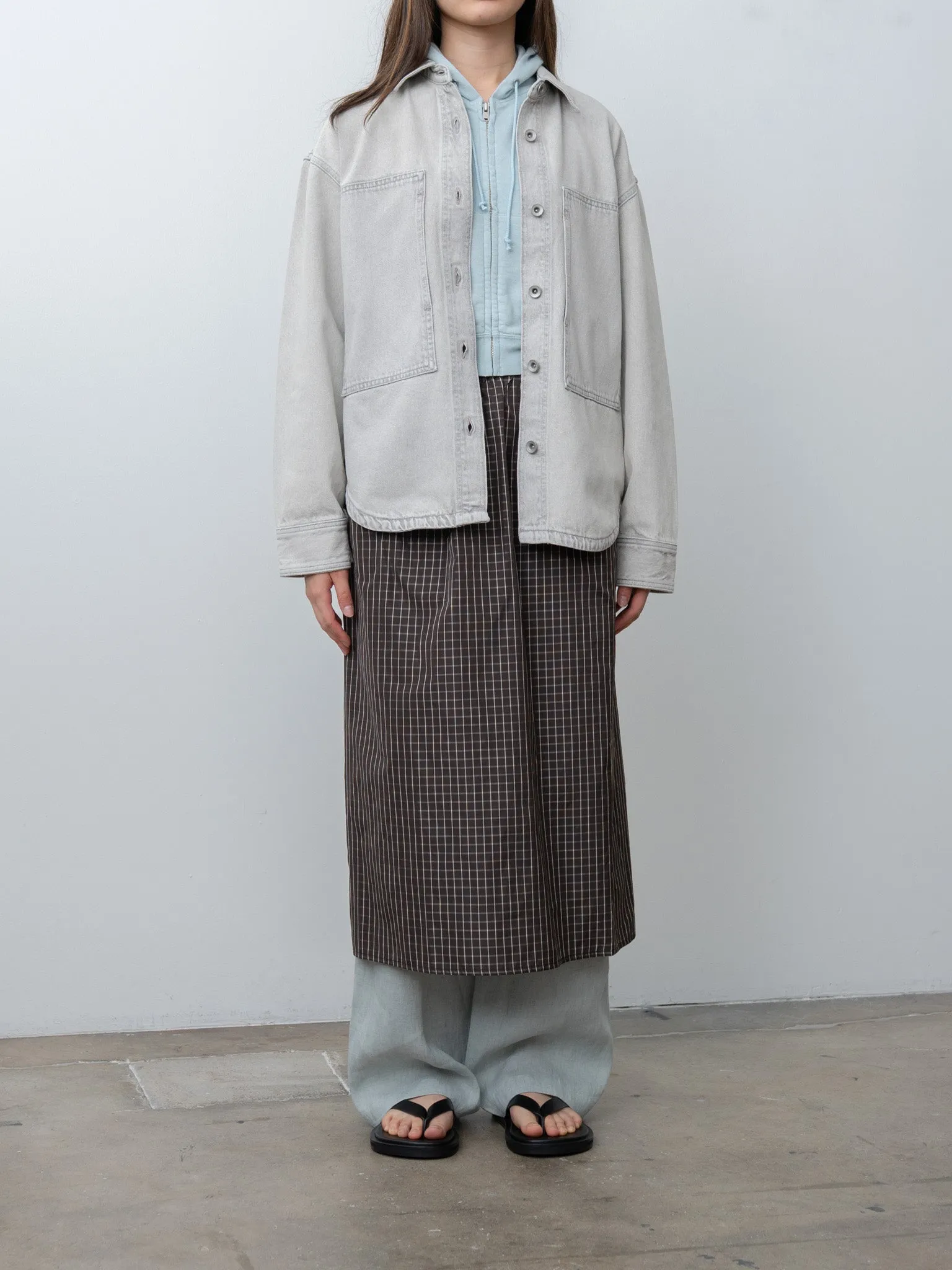 PASO Denim Overshirt - Pumice sold by Namu Shop product image thumbnail 2