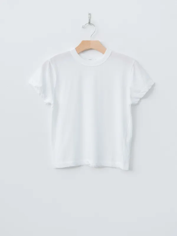 Fresca Single Jersey Compact T-Shirt - White made by ATON
