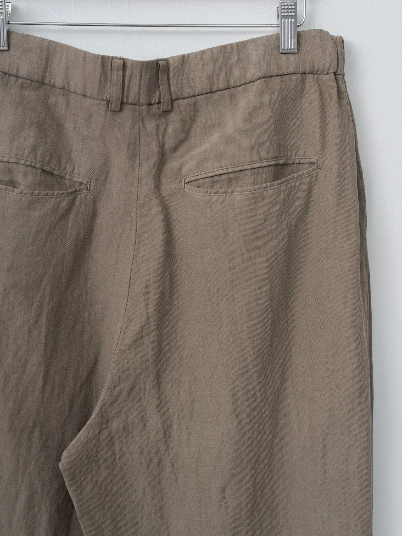 Cotton Linen Voile Loose Fit Pants - Beige sold by Namu Shop product image thumbnail 4