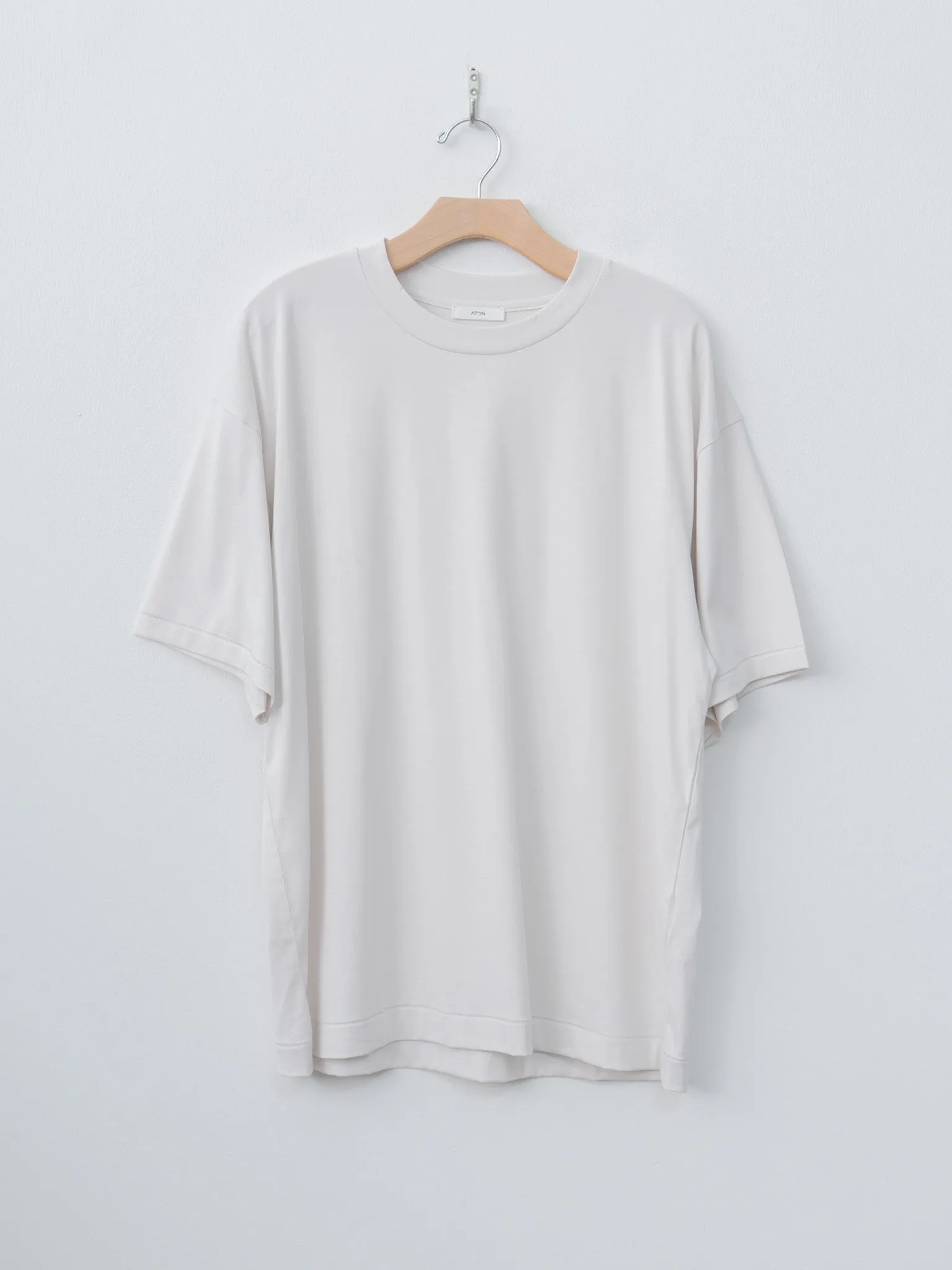 Suvin 60/2 Oversized T-Shirt - Warm White sold by Namu Shop