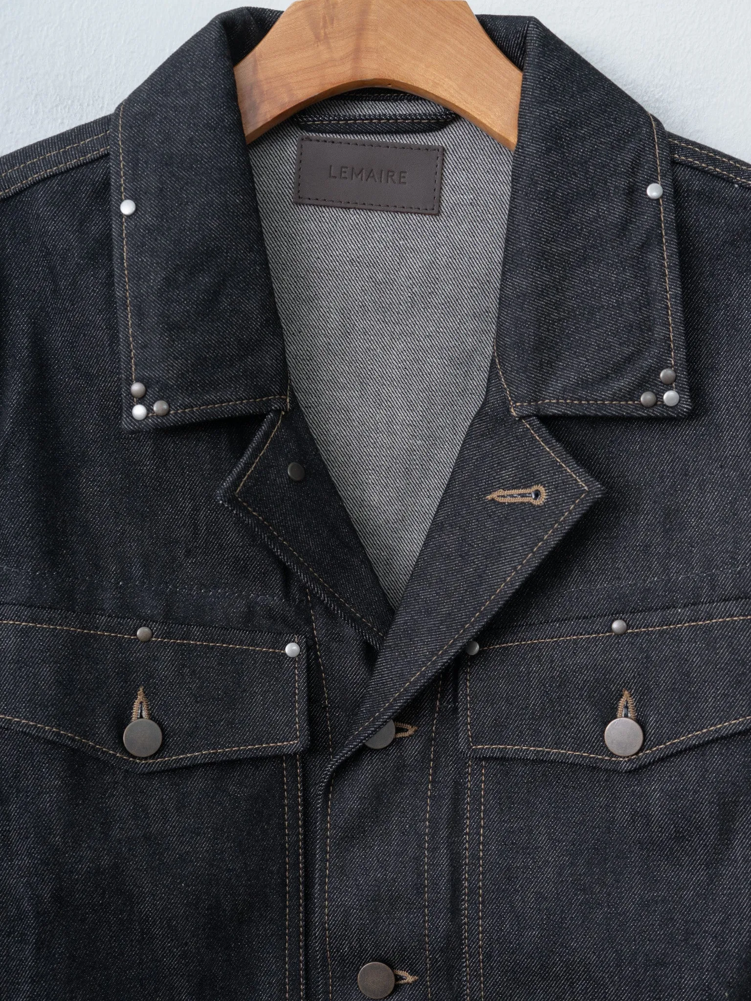 Cropped Blouson With Studs - Slate sold by Namu Shop product image thumbnail 5