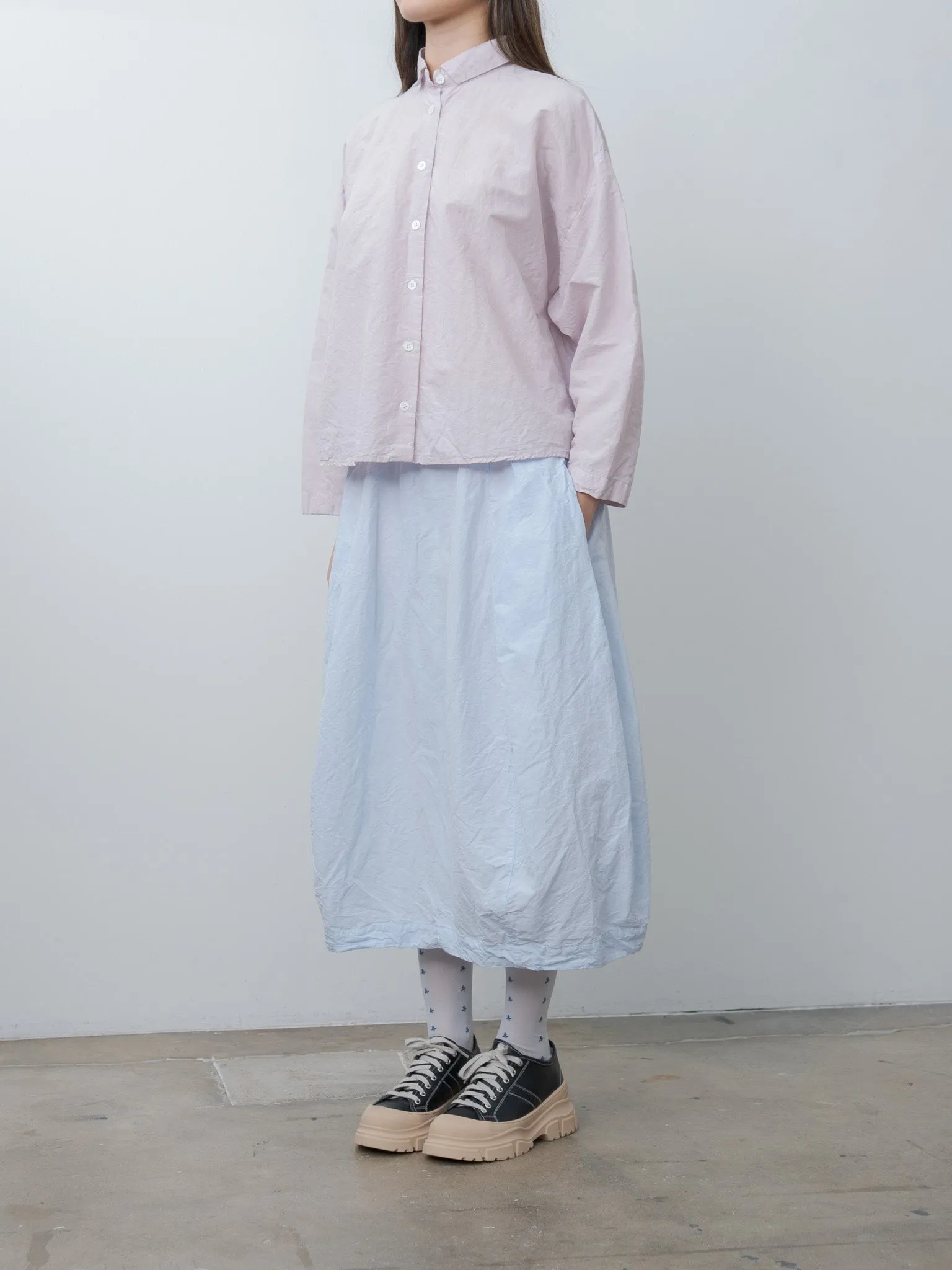 Short Overshirt - Lavender sold by Namu Shop product image thumbnail 3