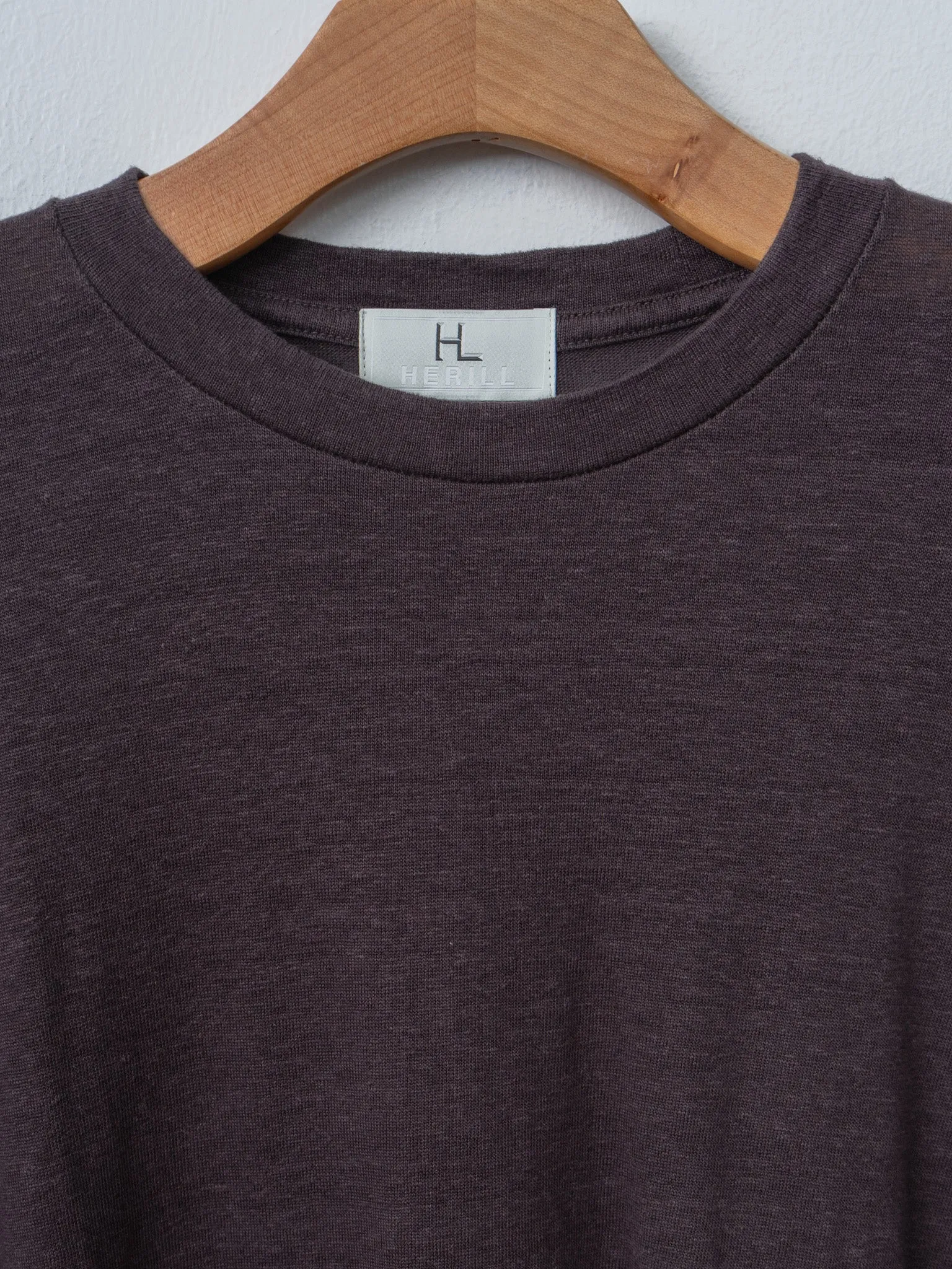 Linen T-Shirt - Brown sold by Namu Shop product image thumbnail 4