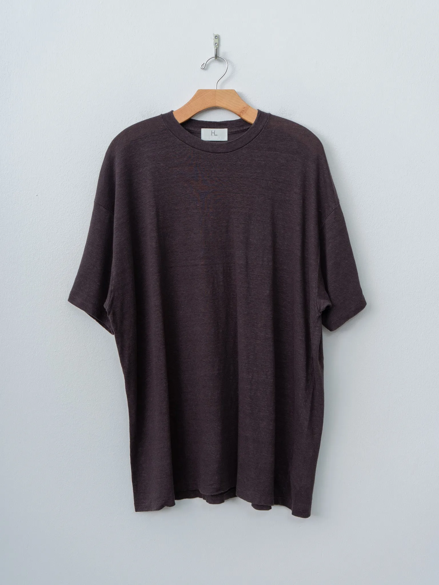 Linen T-Shirt - Brown sold by Namu Shop