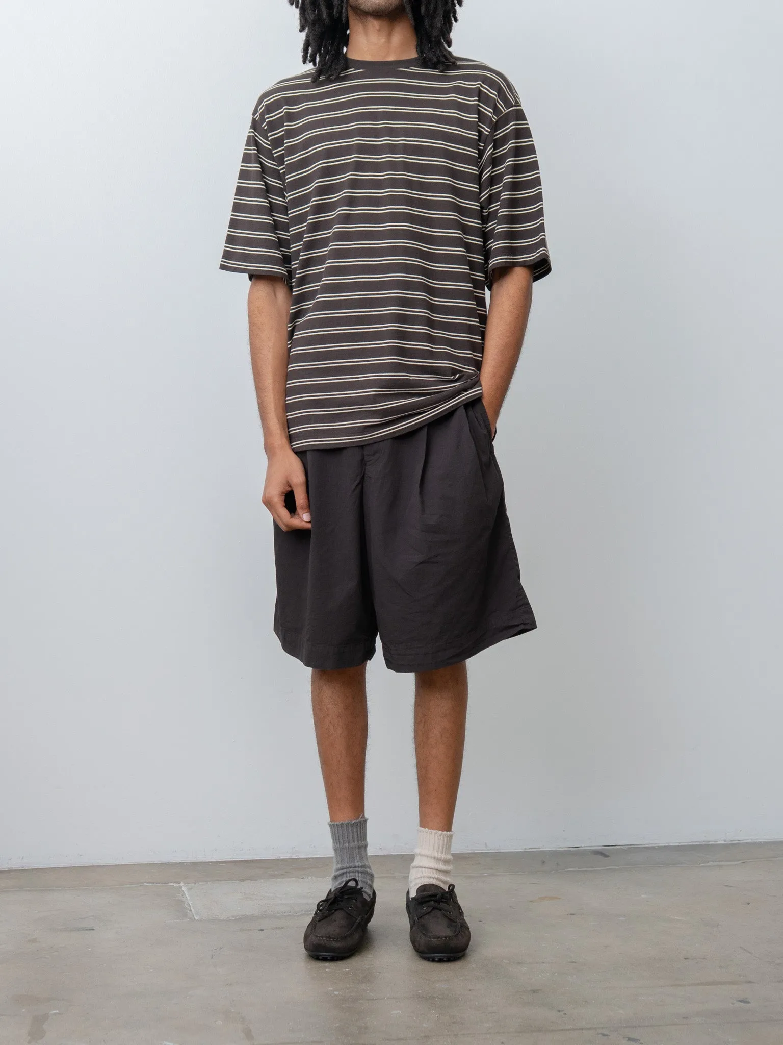 Ripstop Chino Shorts - Brown sold by Namu Shop product image thumbnail 2
