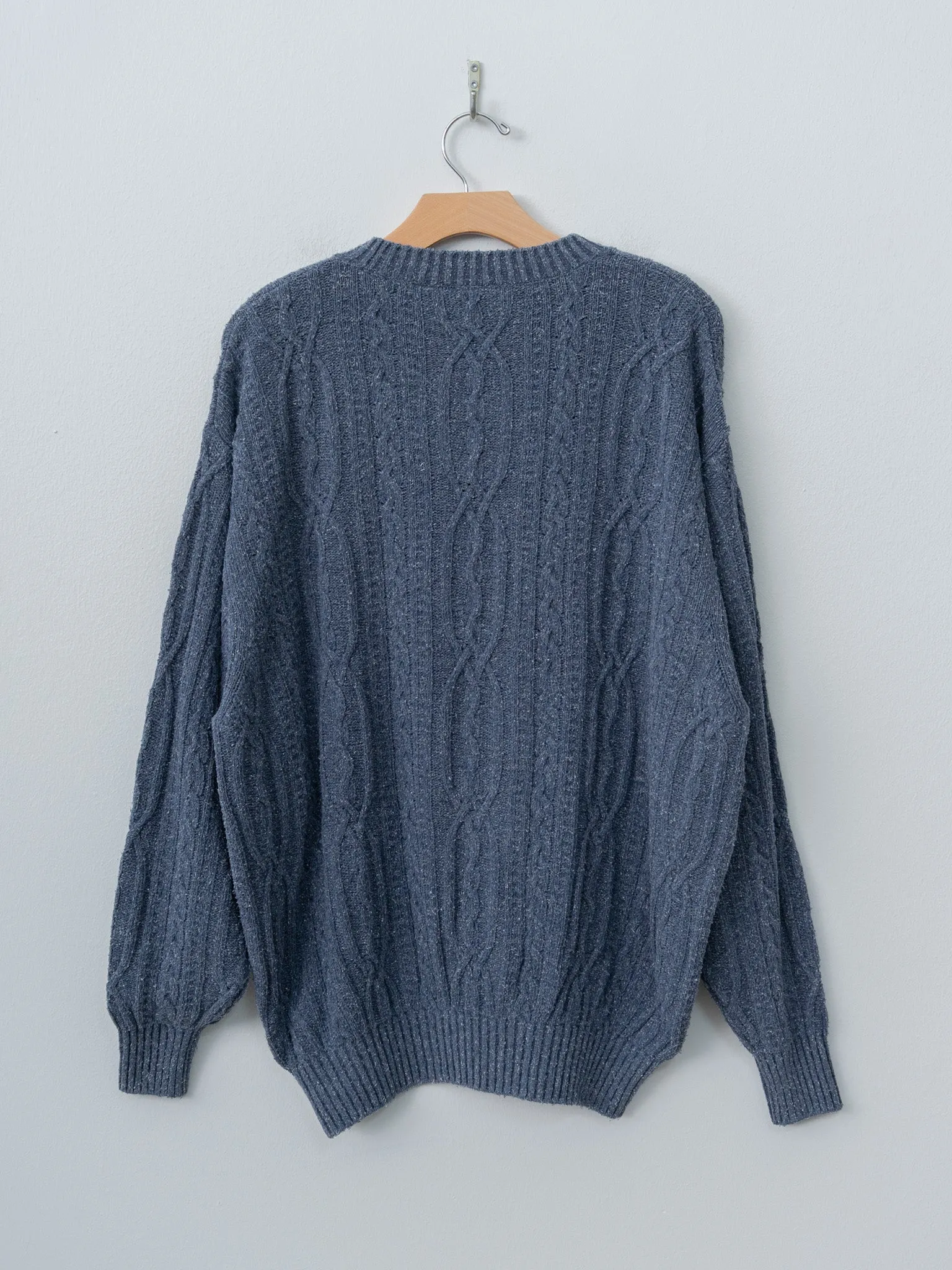 Silknep Cable Sweater - Indigo sold by Namu Shop product image thumbnail 5