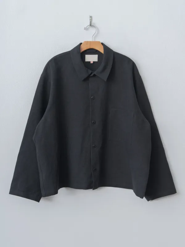 Work Blouse - Black made by Yoko Sakamoto