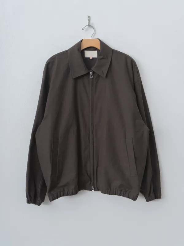 Zip Blouson - Brown made by Yoko Sakamoto