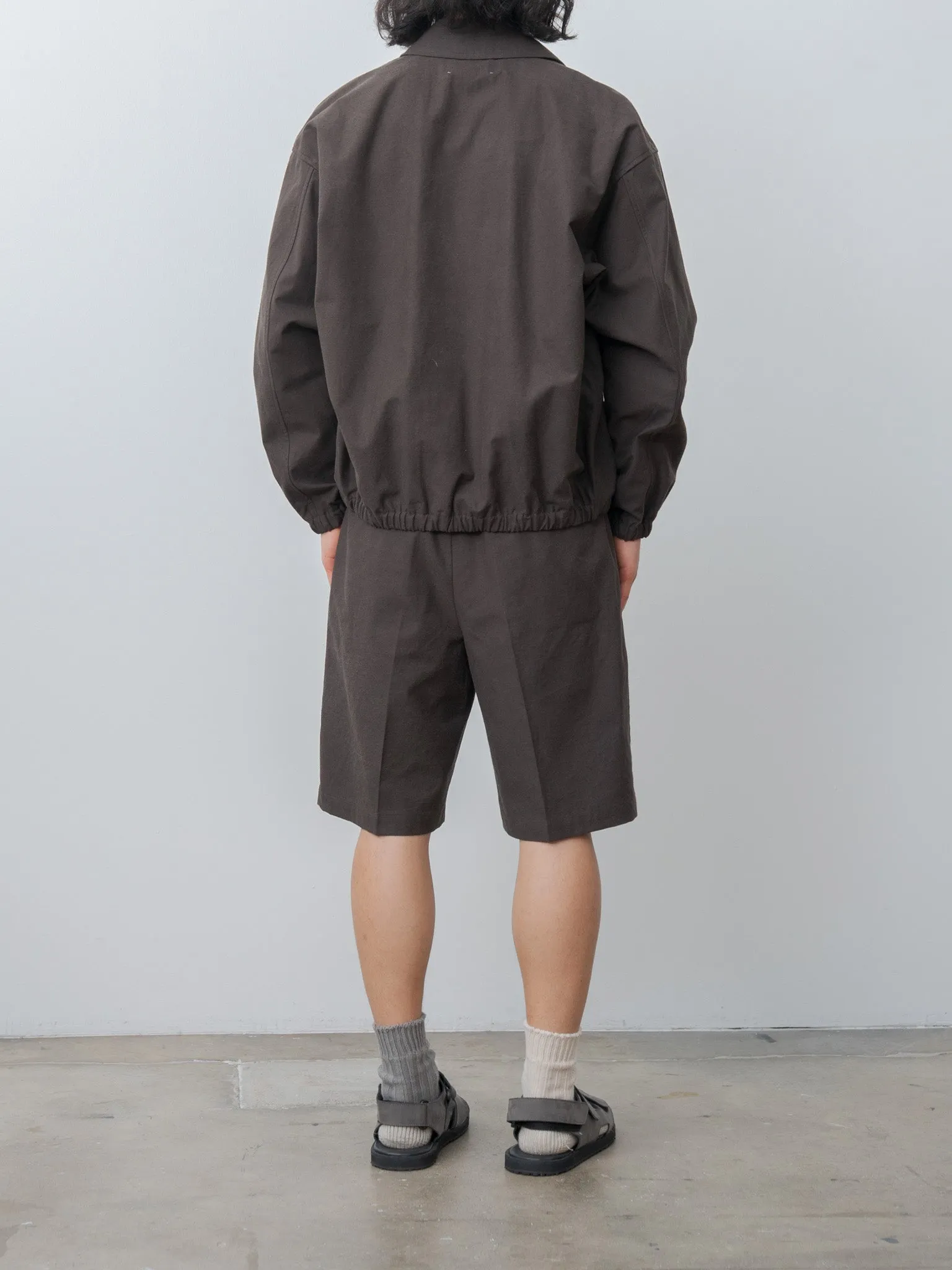 Zip Blouson - Brown sold by Namu Shop product image thumbnail 5