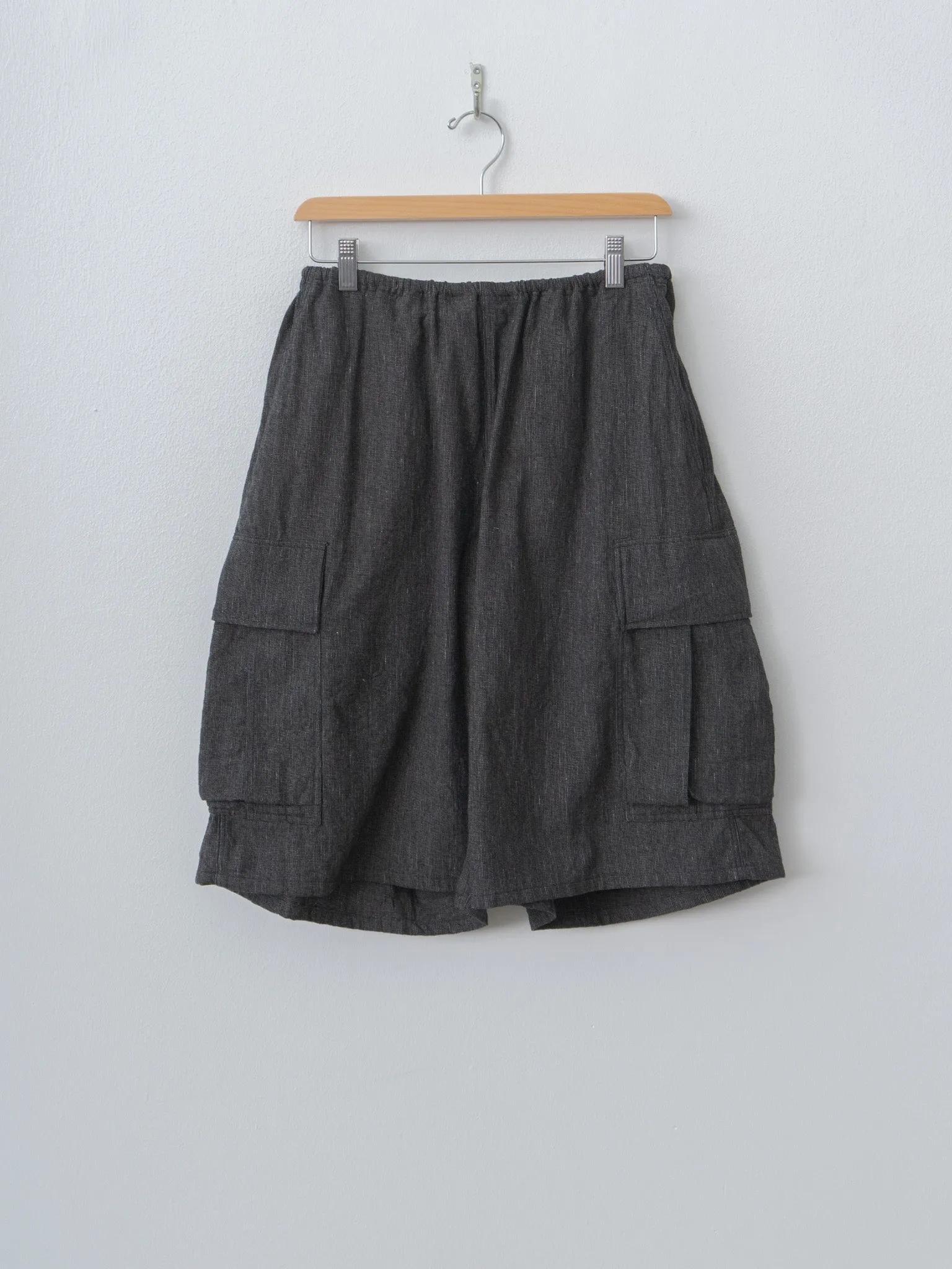 Cotton Mix Nep 6P Shorts - Black sold by Namu Shop