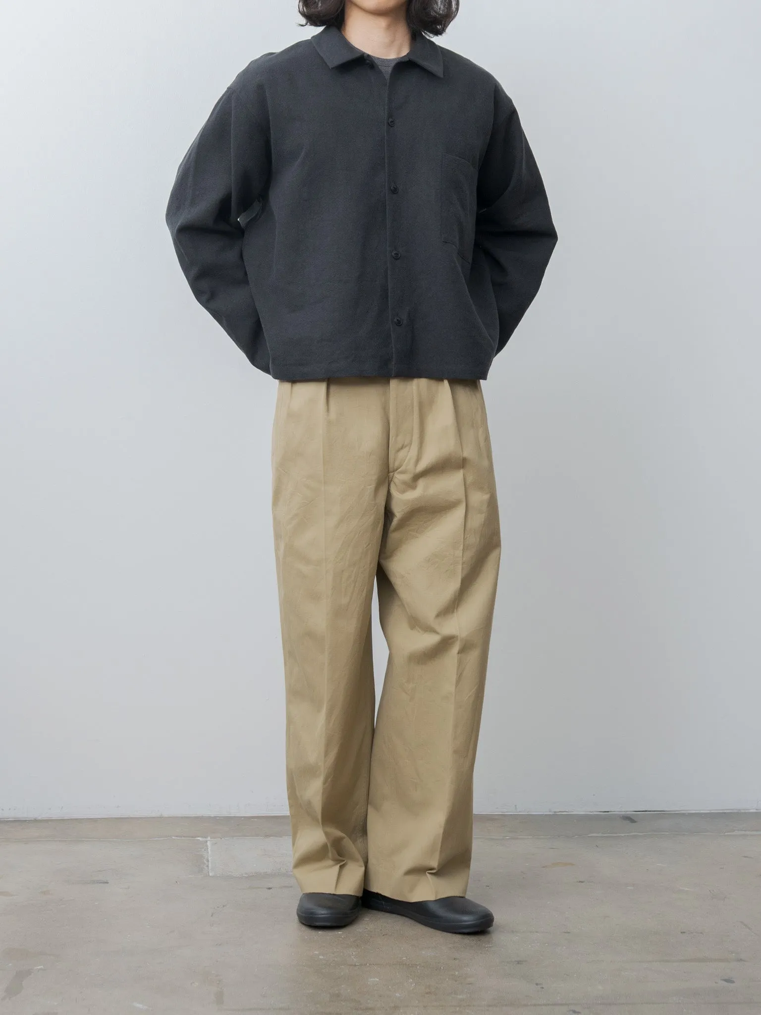 52 Wide Chino Pants - Beige sold by Namu Shop product image thumbnail 3