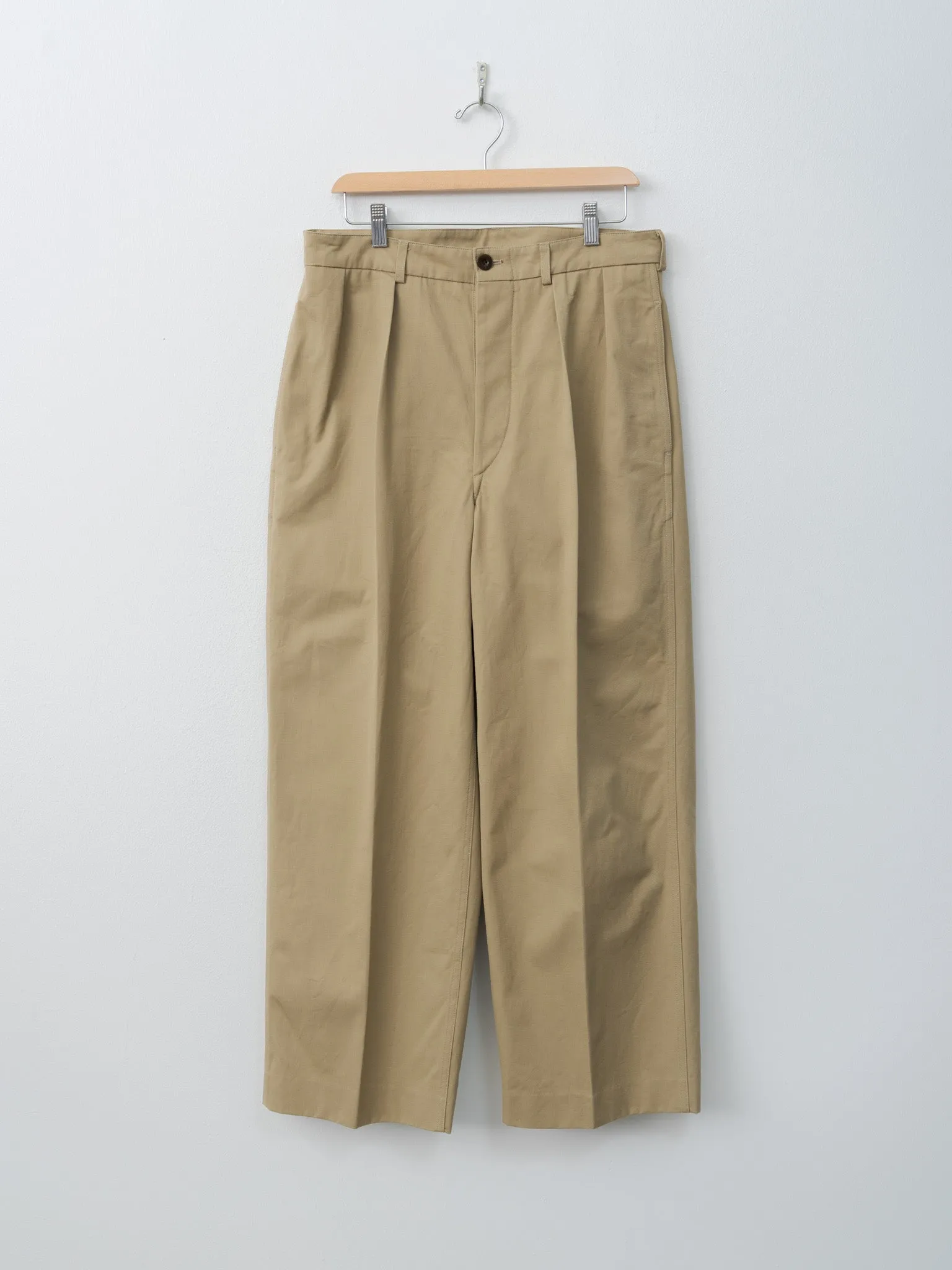 52 Wide Chino Pants - Beige sold by Namu Shop