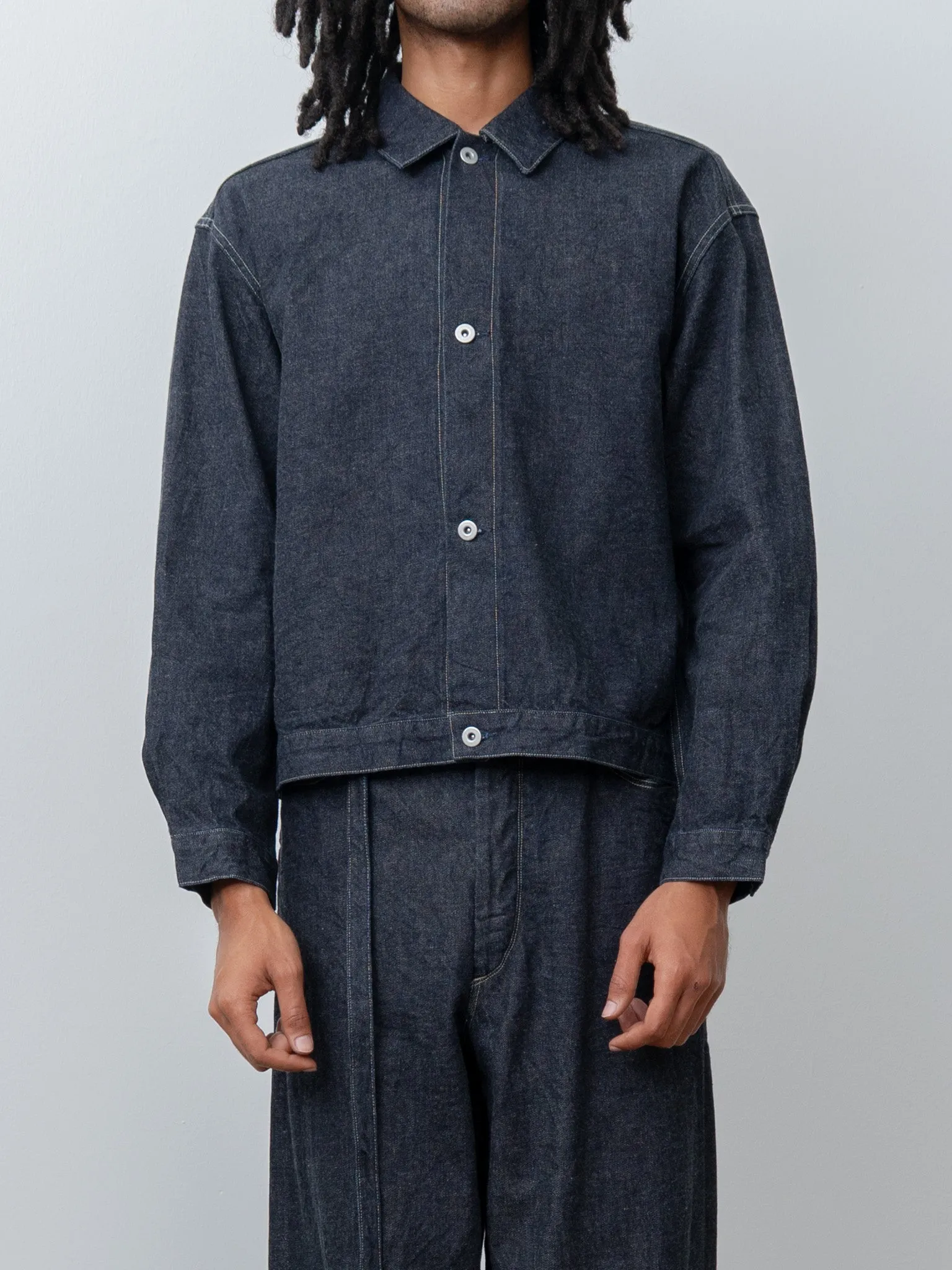 12.9oz Denim Proto Jacket - Indigo sold by Namu Shop product image thumbnail 2