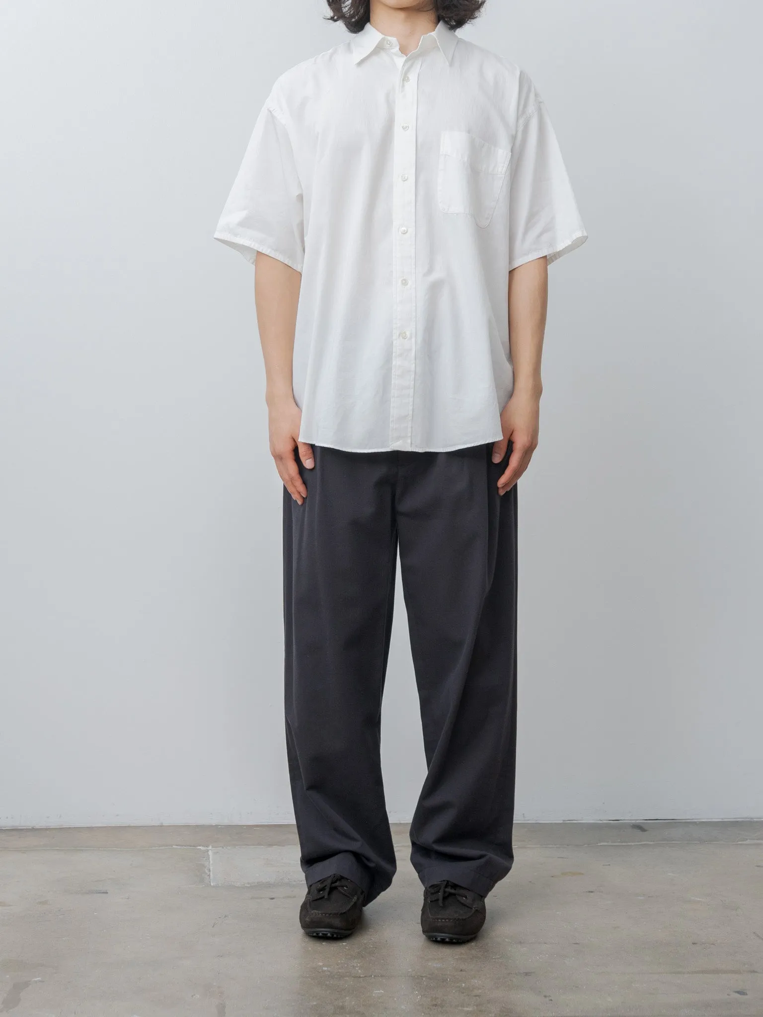Organic Cotton Tencel Chino Trousers - Navy sold by Namu Shop product image thumbnail 4
